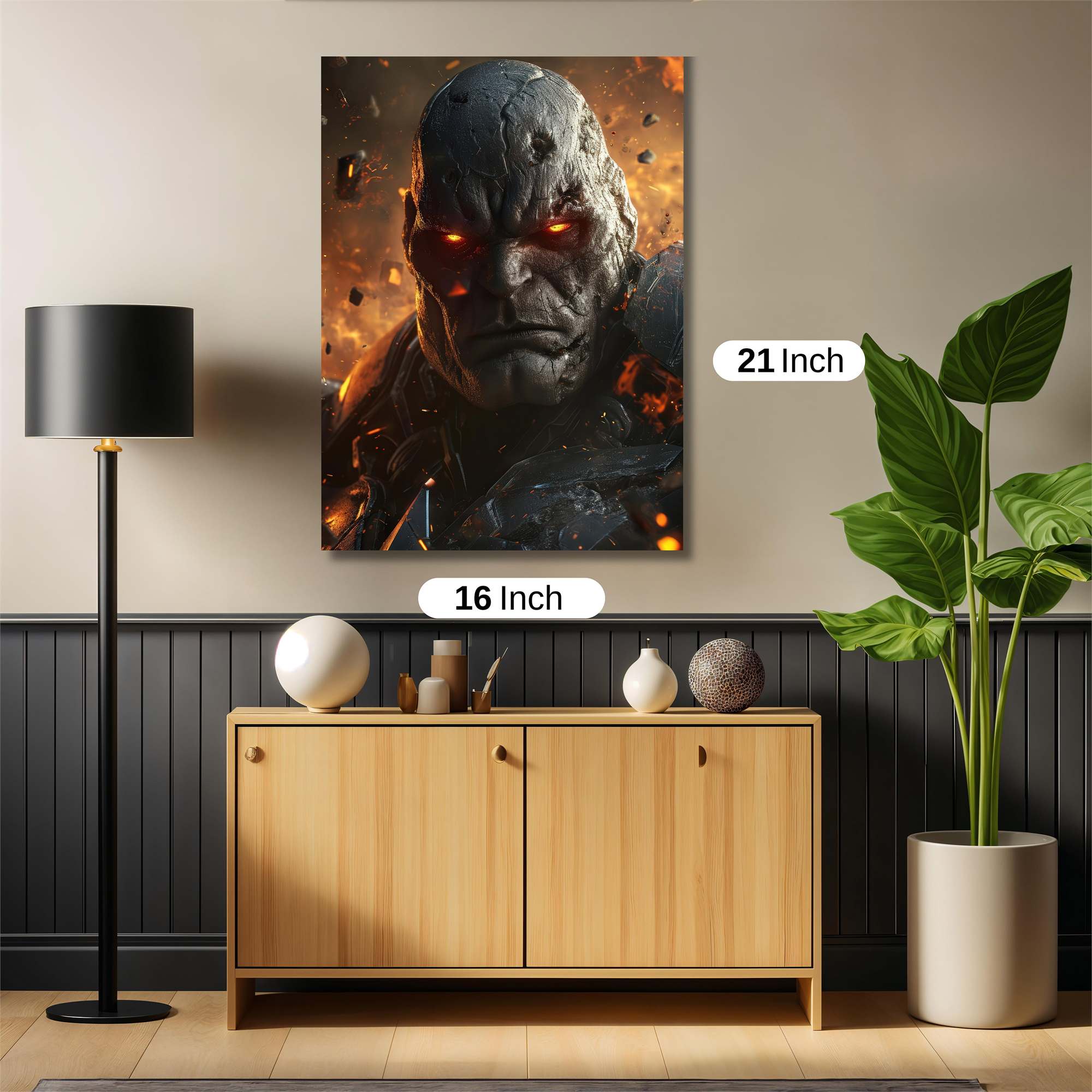 Darkseid Inferno Safe Wall Magnetic / M