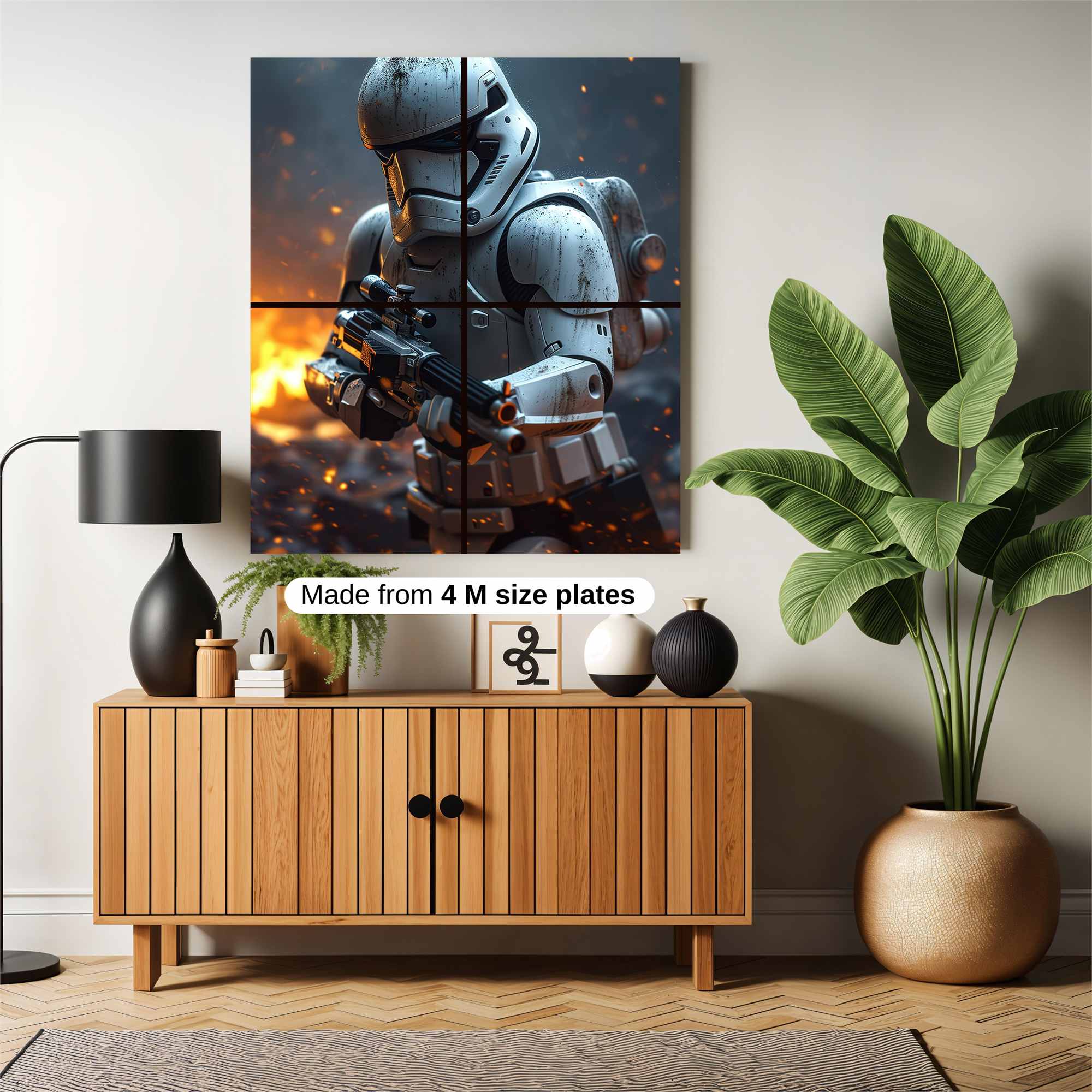 Trooper Inferno Safe Wall Magnetic / M