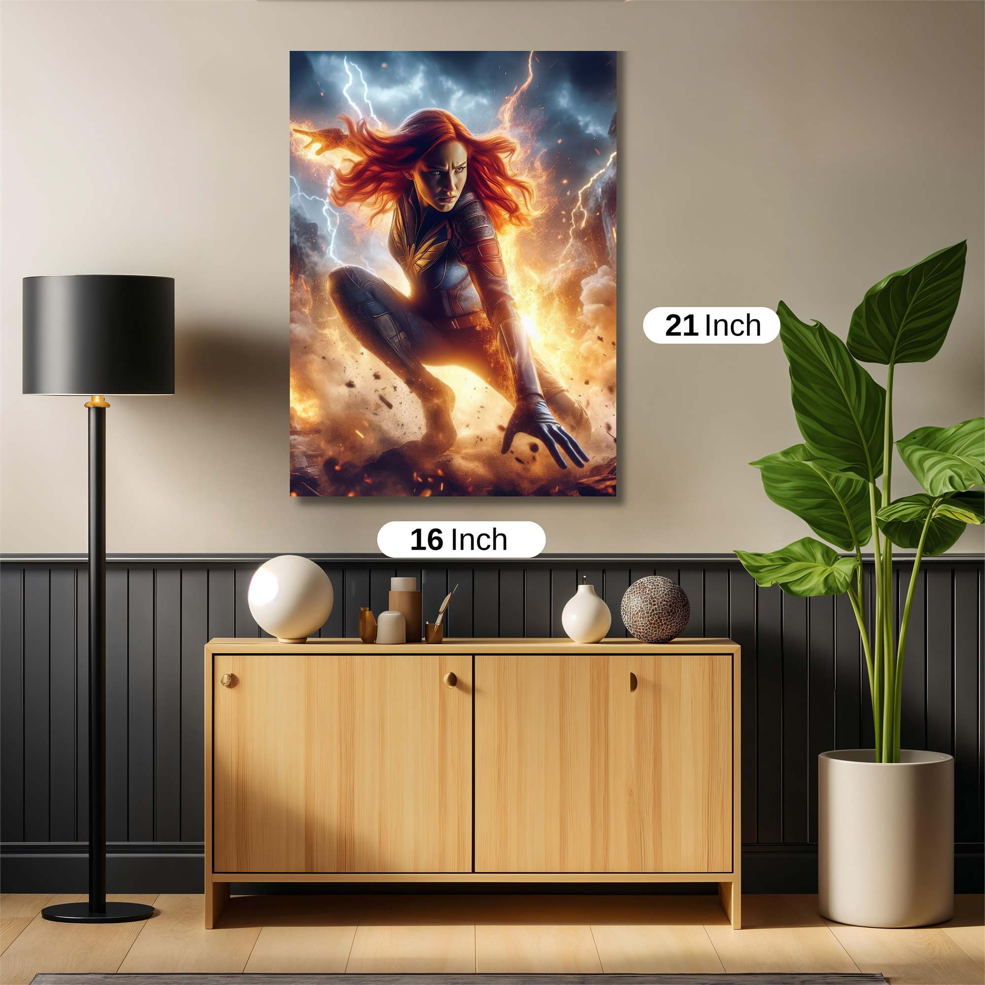 Phoenix Fury Safe Wall Magnetic / M