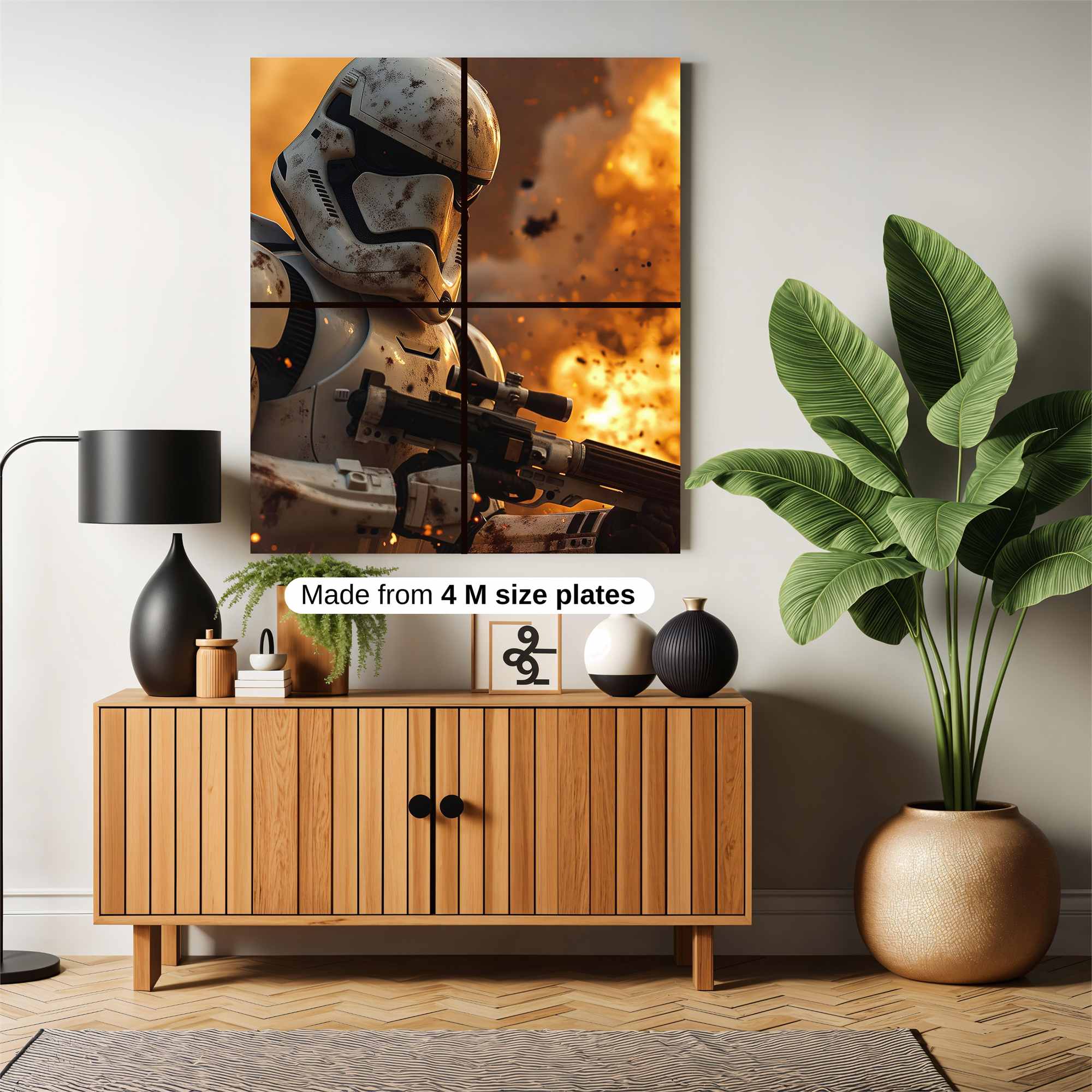 Trooper Blaze Safe Wall Magnetic / M