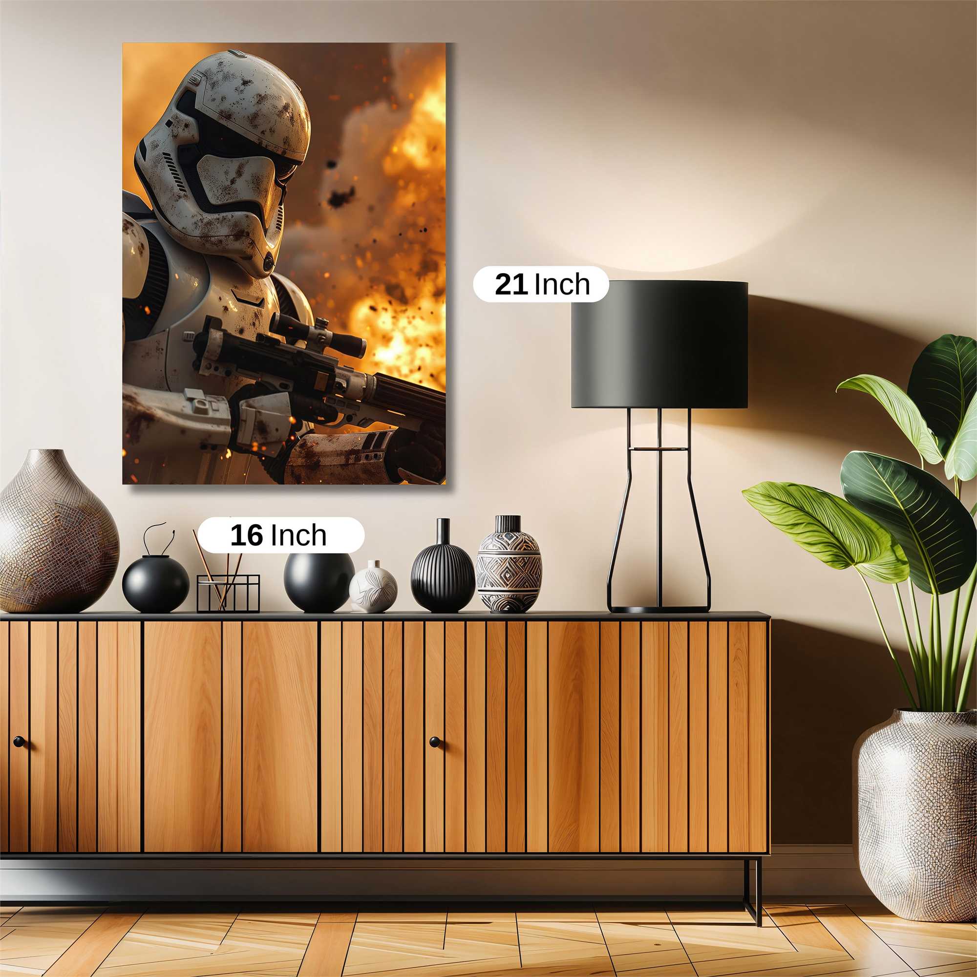 Trooper Blaze Safe Wall Magnetic / M