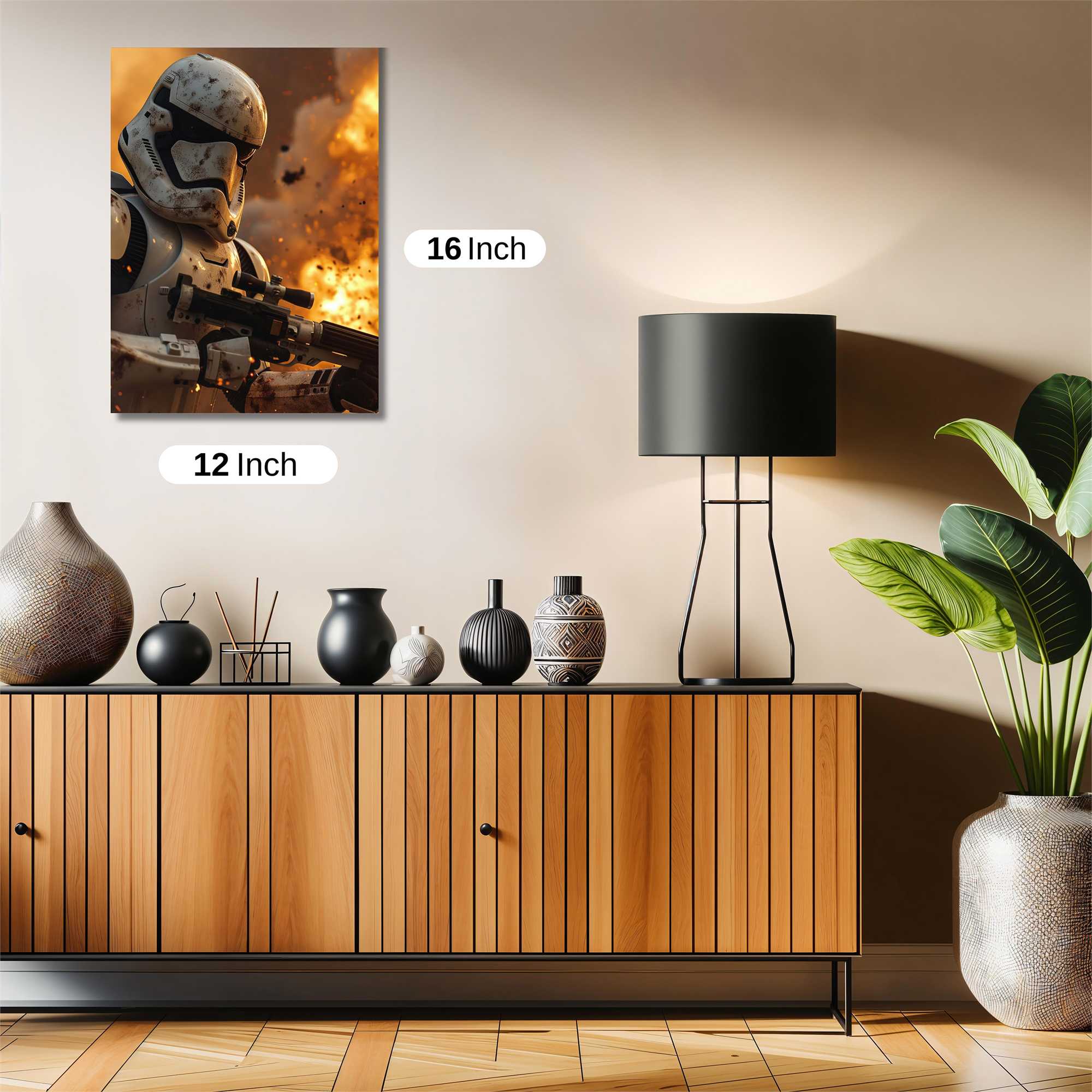 Trooper Blaze Safe Wall Magnetic / M