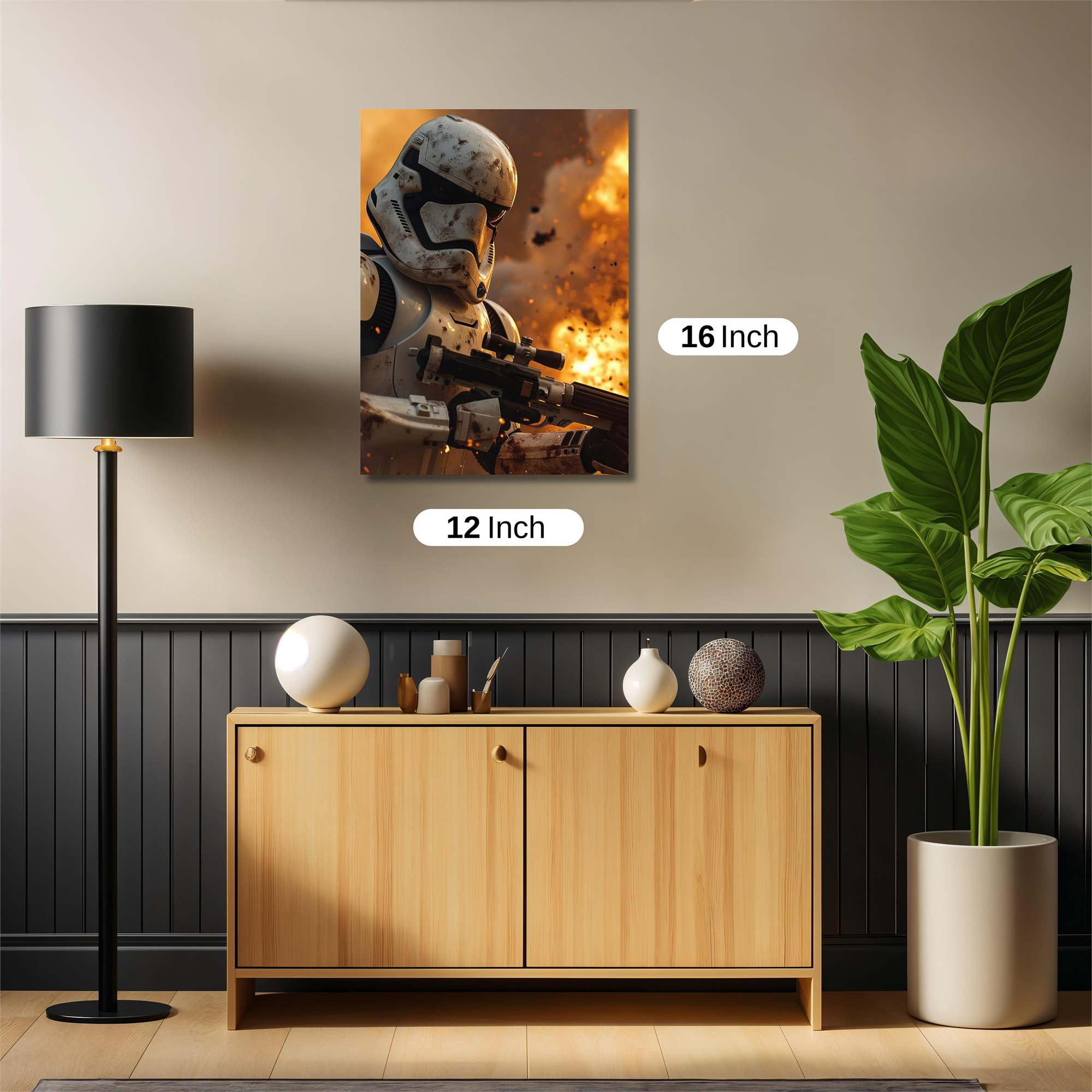 Trooper Blaze Safe Wall Magnetic / M