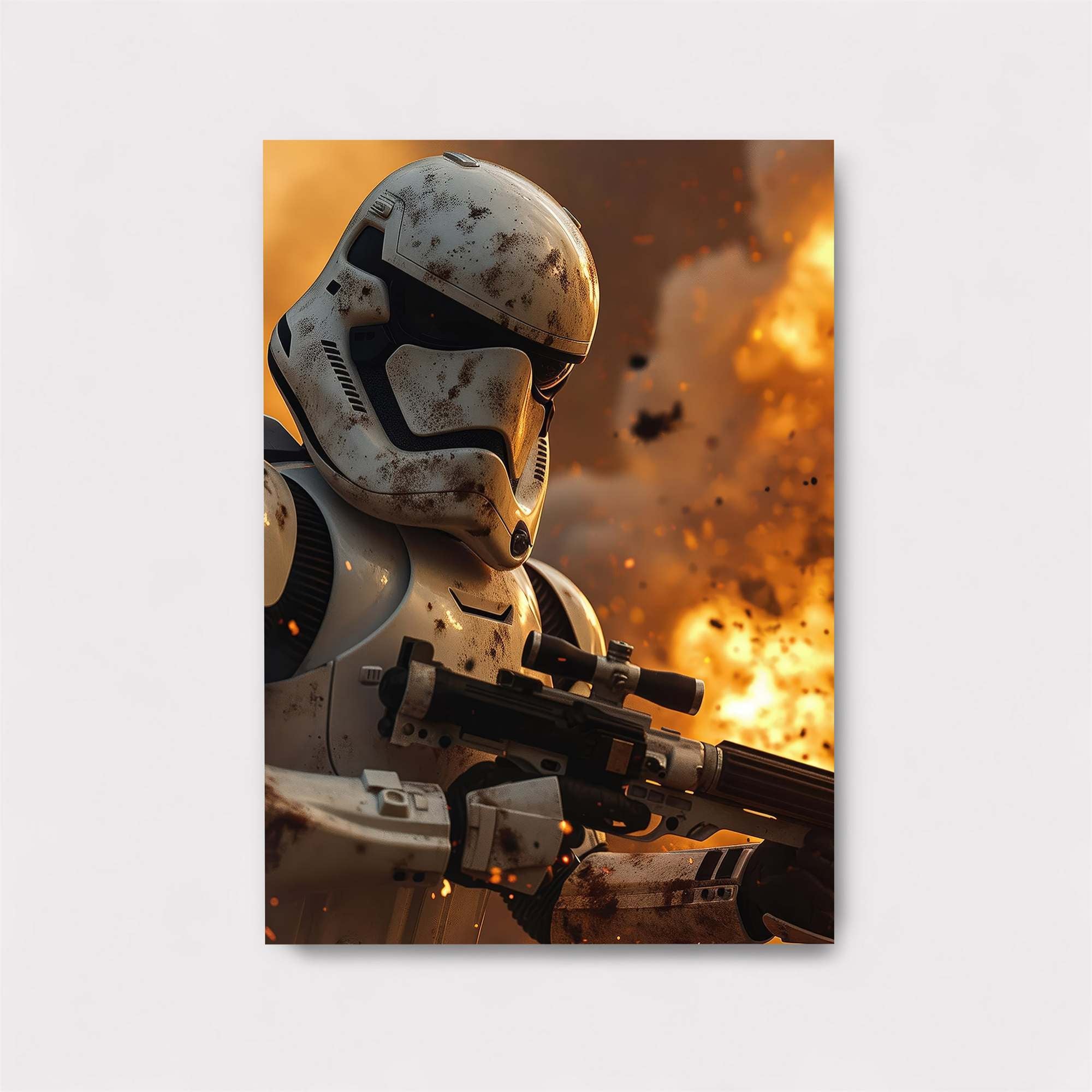 Trooper Blaze Safe Wall Magnetic / M