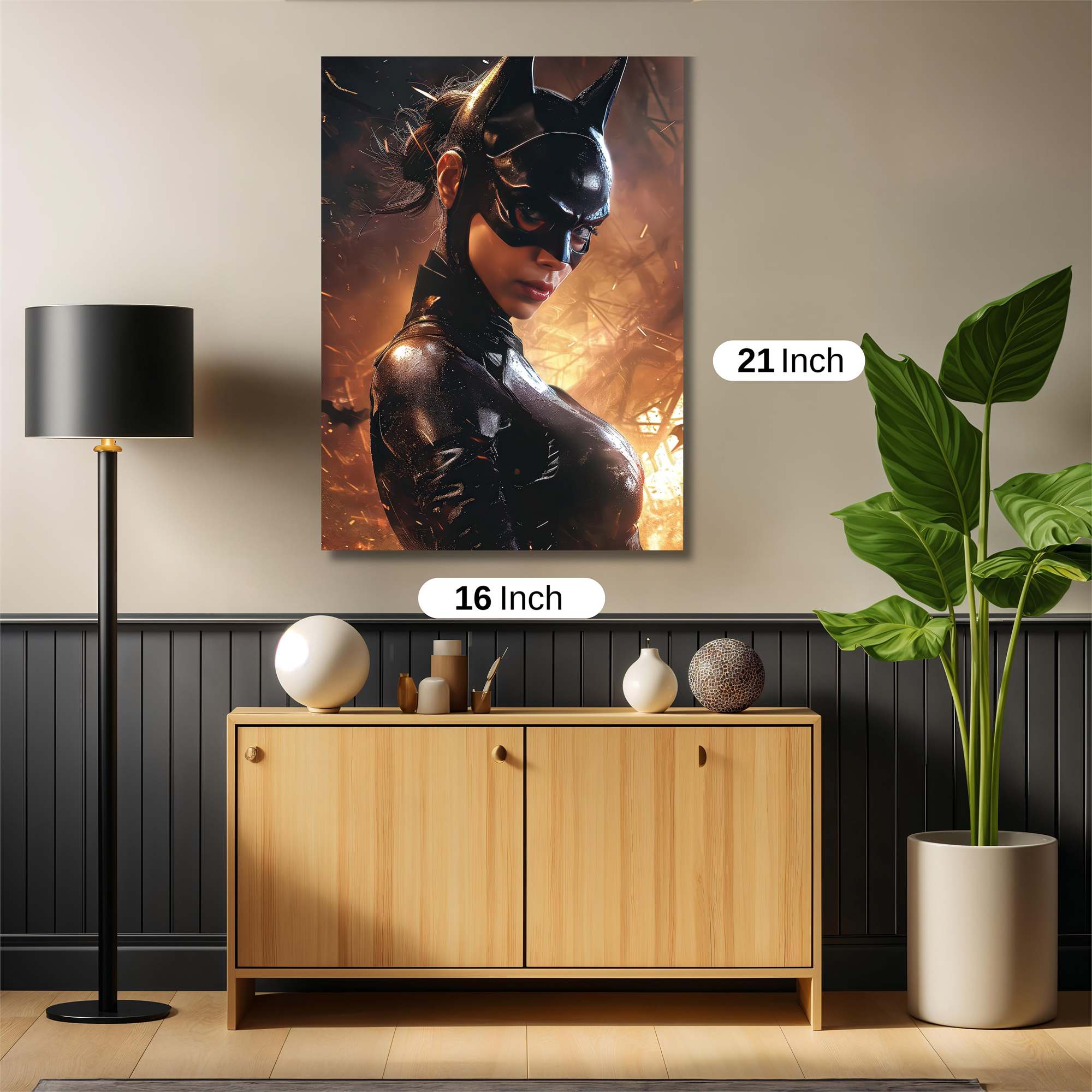 Catwoman Enigmatic Safe Wall Magnetic / M