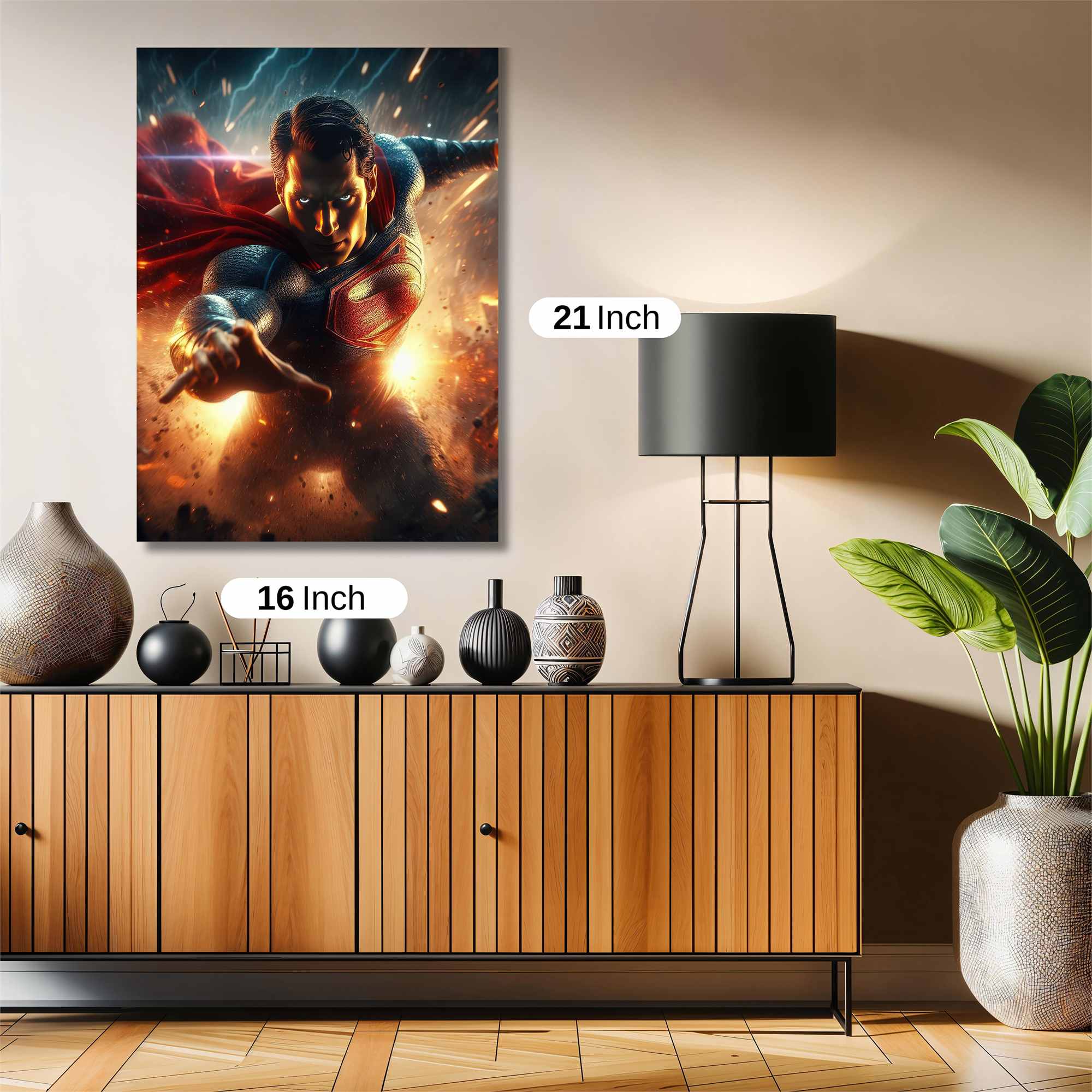 Superman Resolute Safe Wall Magnetic / M