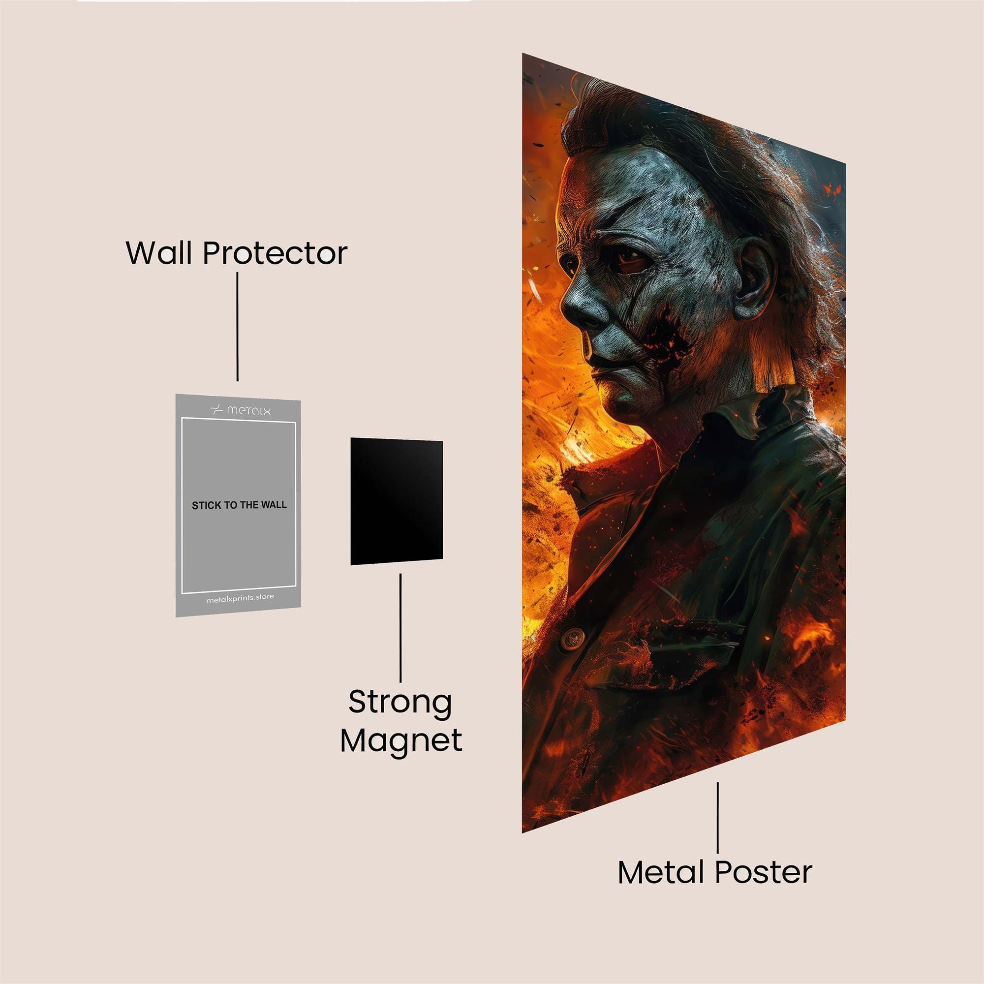 Myers Inferno Safe Wall Magnetic / M