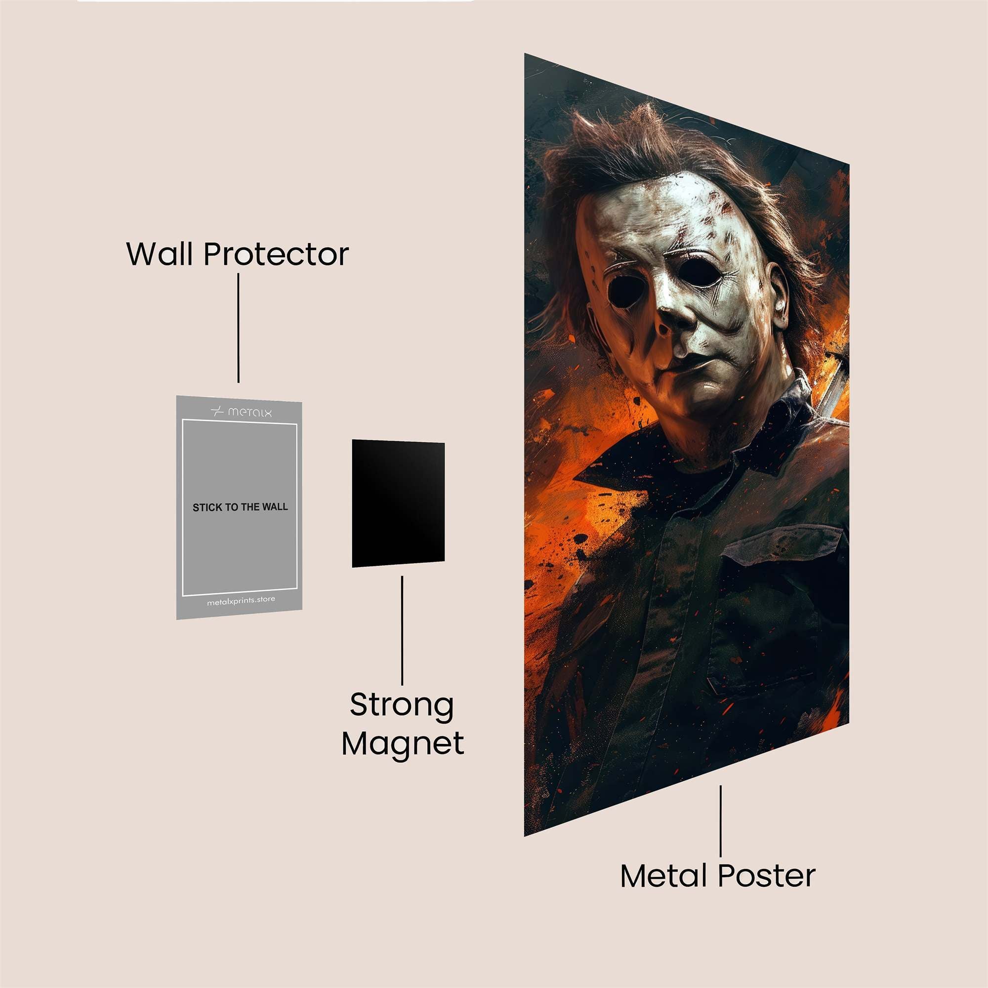 Myers Inferno Safe Wall Magnetic / M