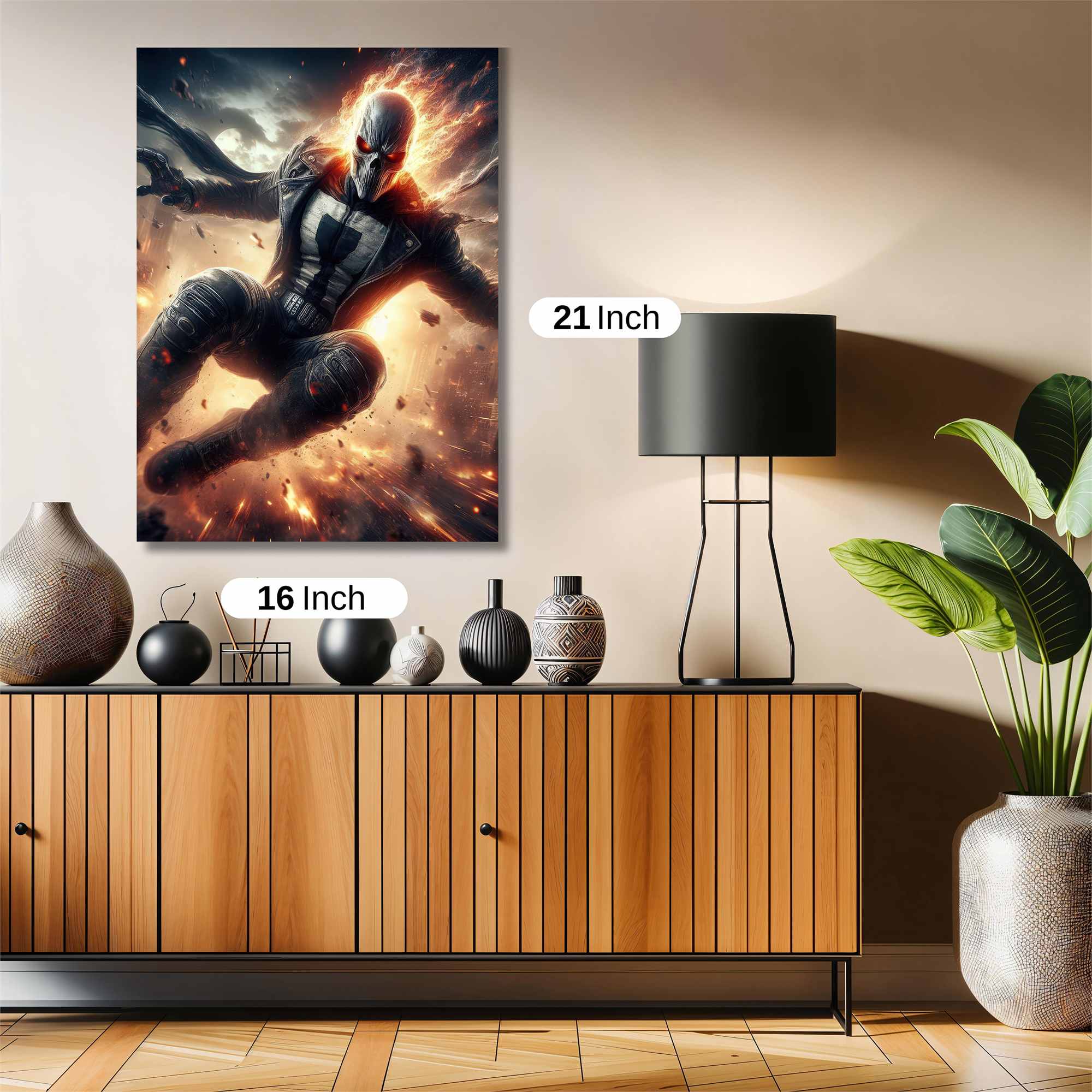 GhostRider Inferno Safe Wall Magnetic / M
