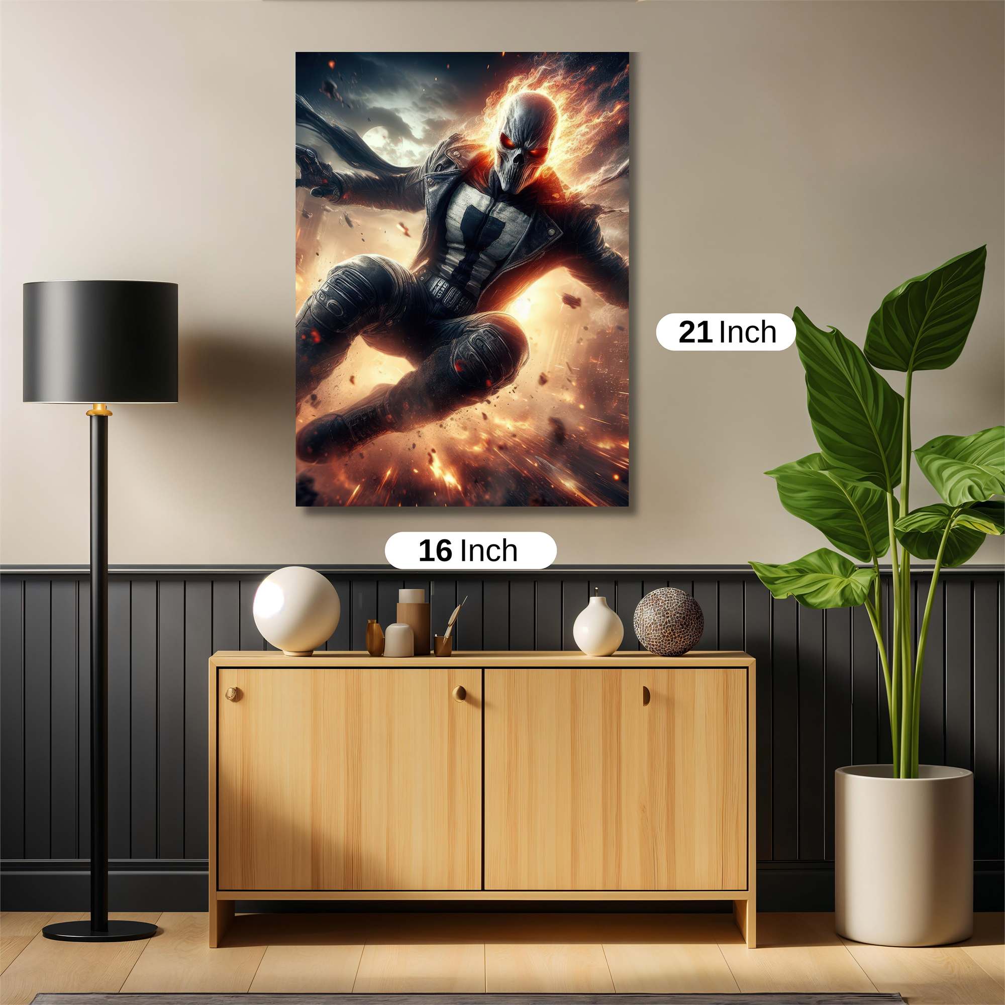 GhostRider Inferno Safe Wall Magnetic / M