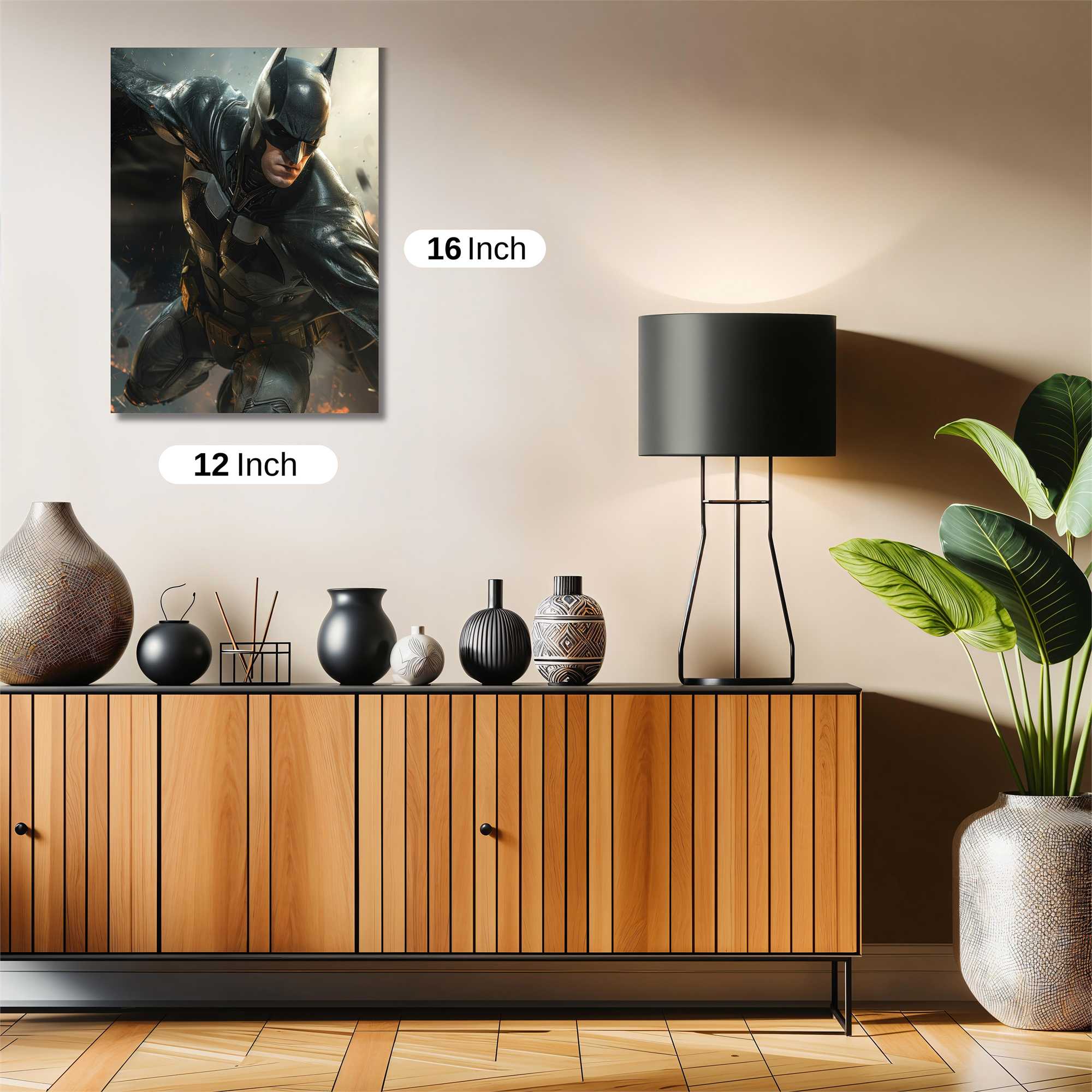 Batman Resolute Safe Wall Magnetic / M