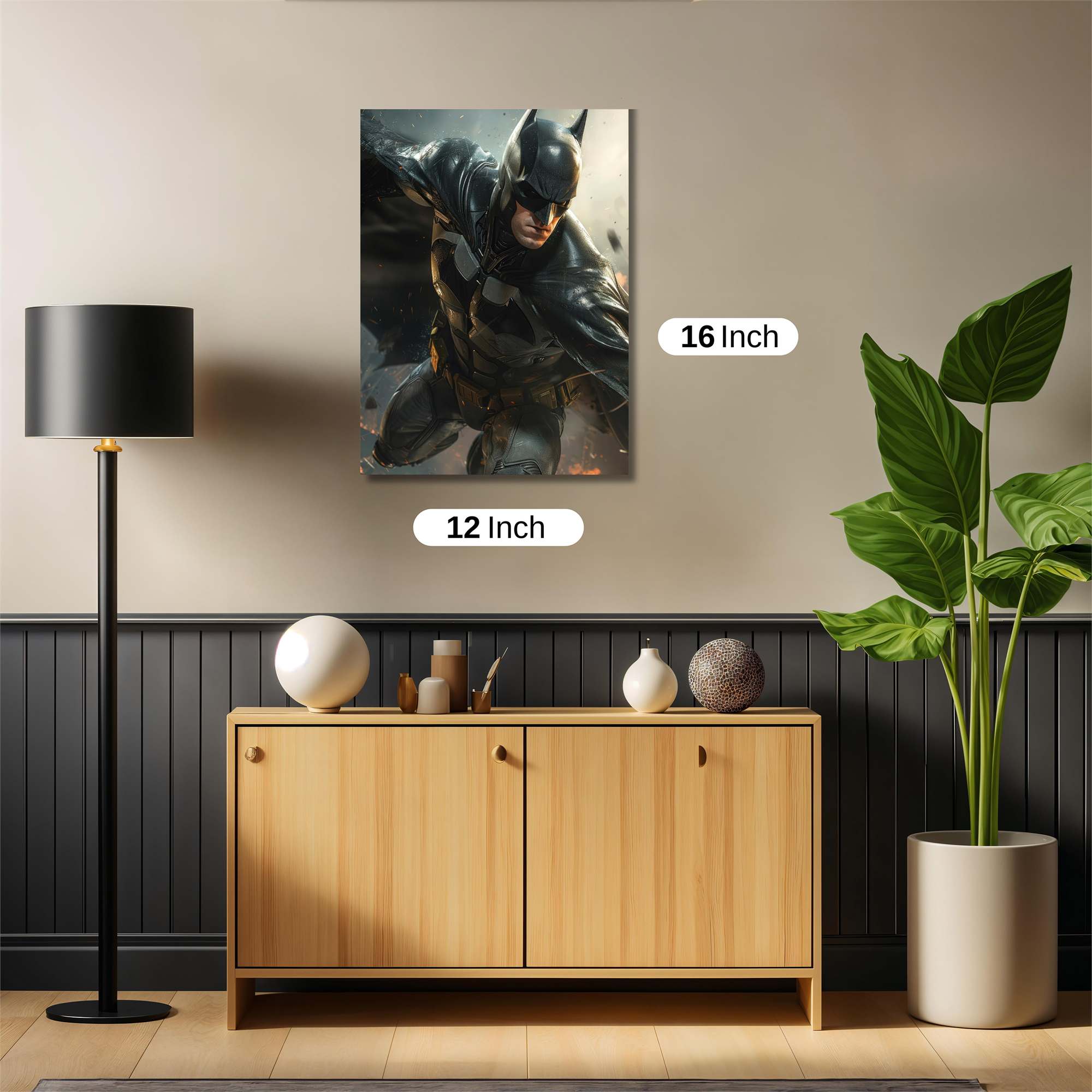 Batman Resolute Safe Wall Magnetic / M