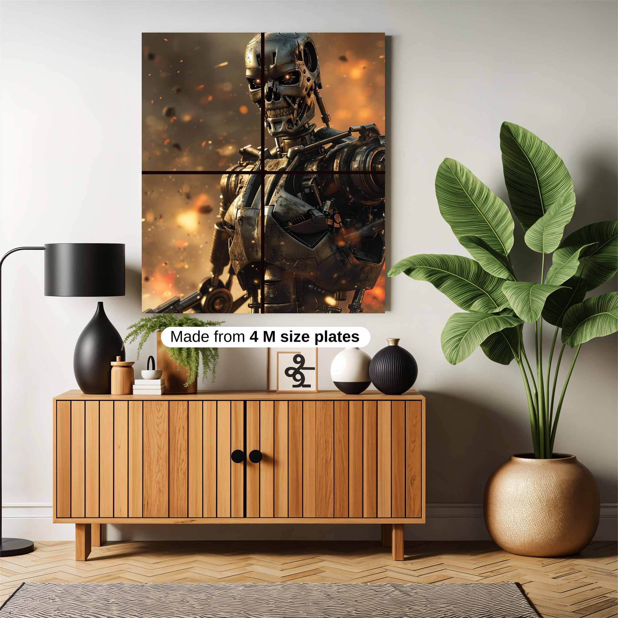 Terminator Menace Safe Wall Magnetic / M