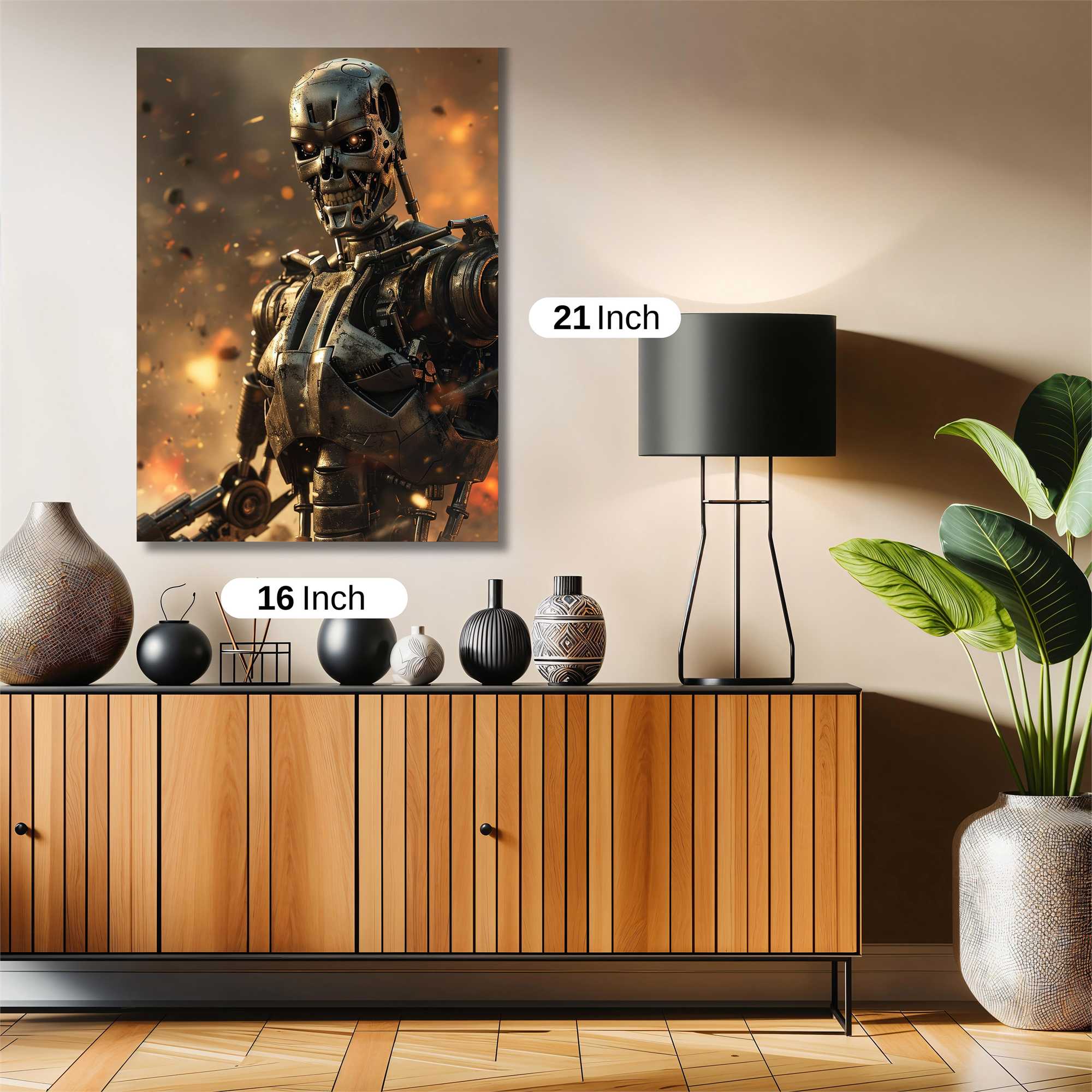 Terminator Menace Safe Wall Magnetic / M