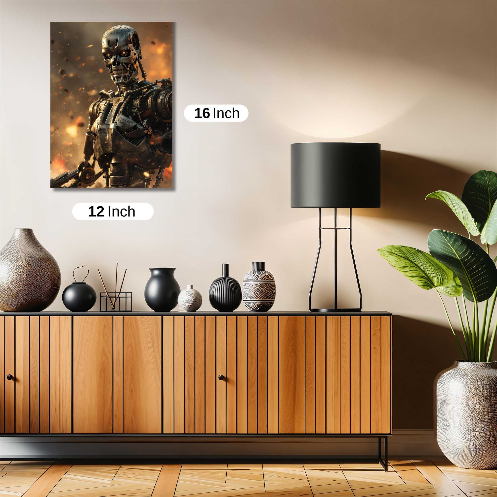 Terminator Menace Safe Wall Magnetic / M