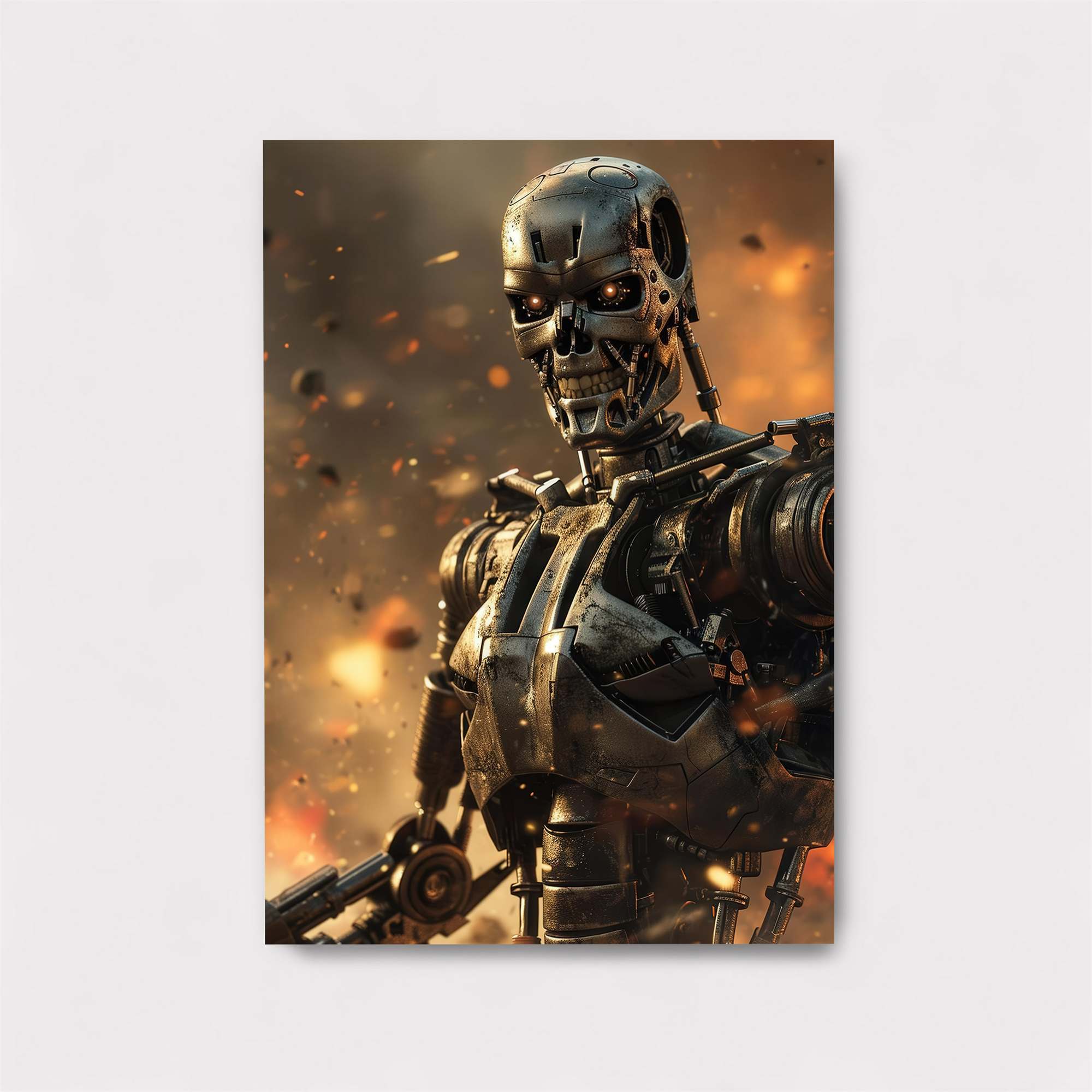 Terminator Menace Safe Wall Magnetic / M