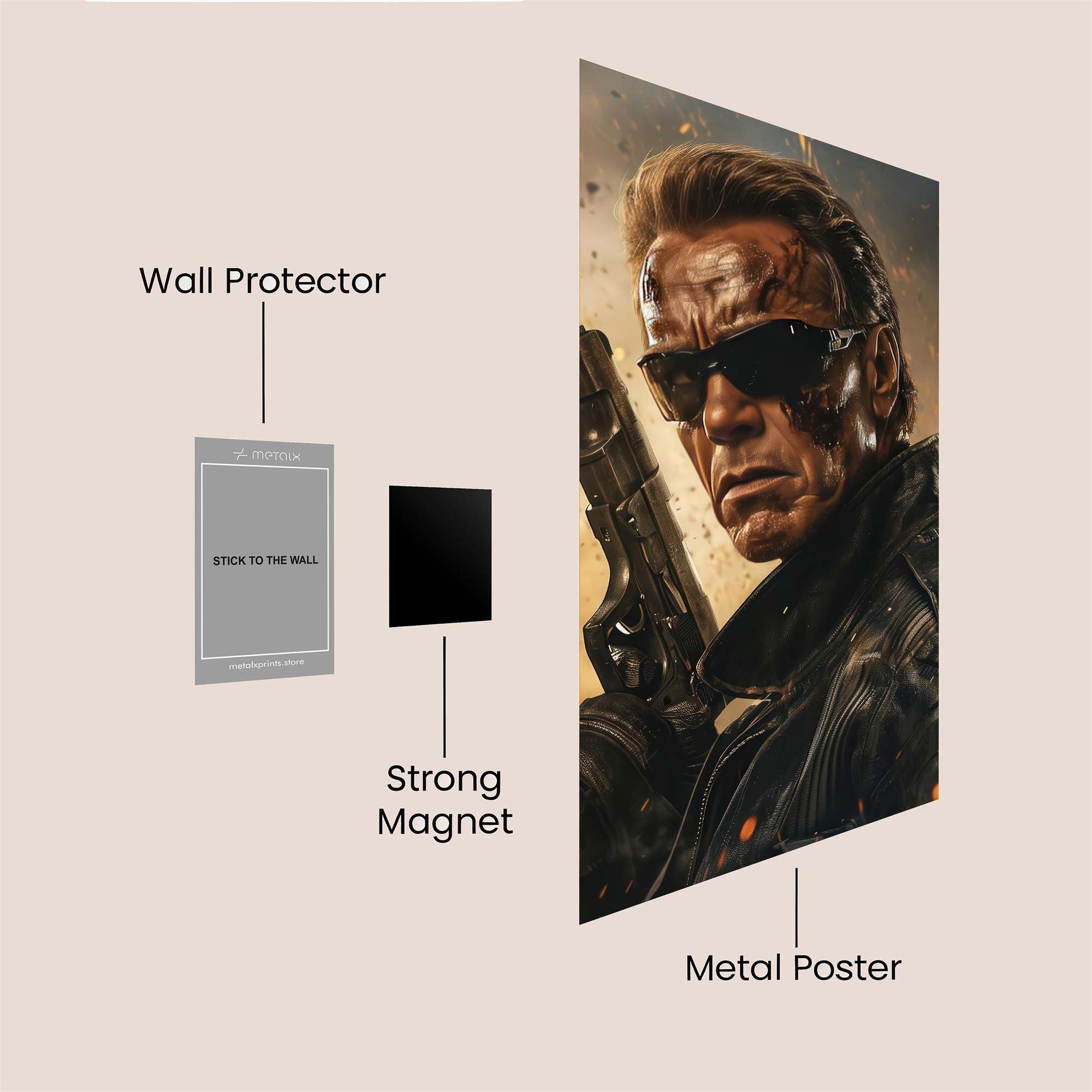 Arnie Intense Safe Wall Magnetic / M