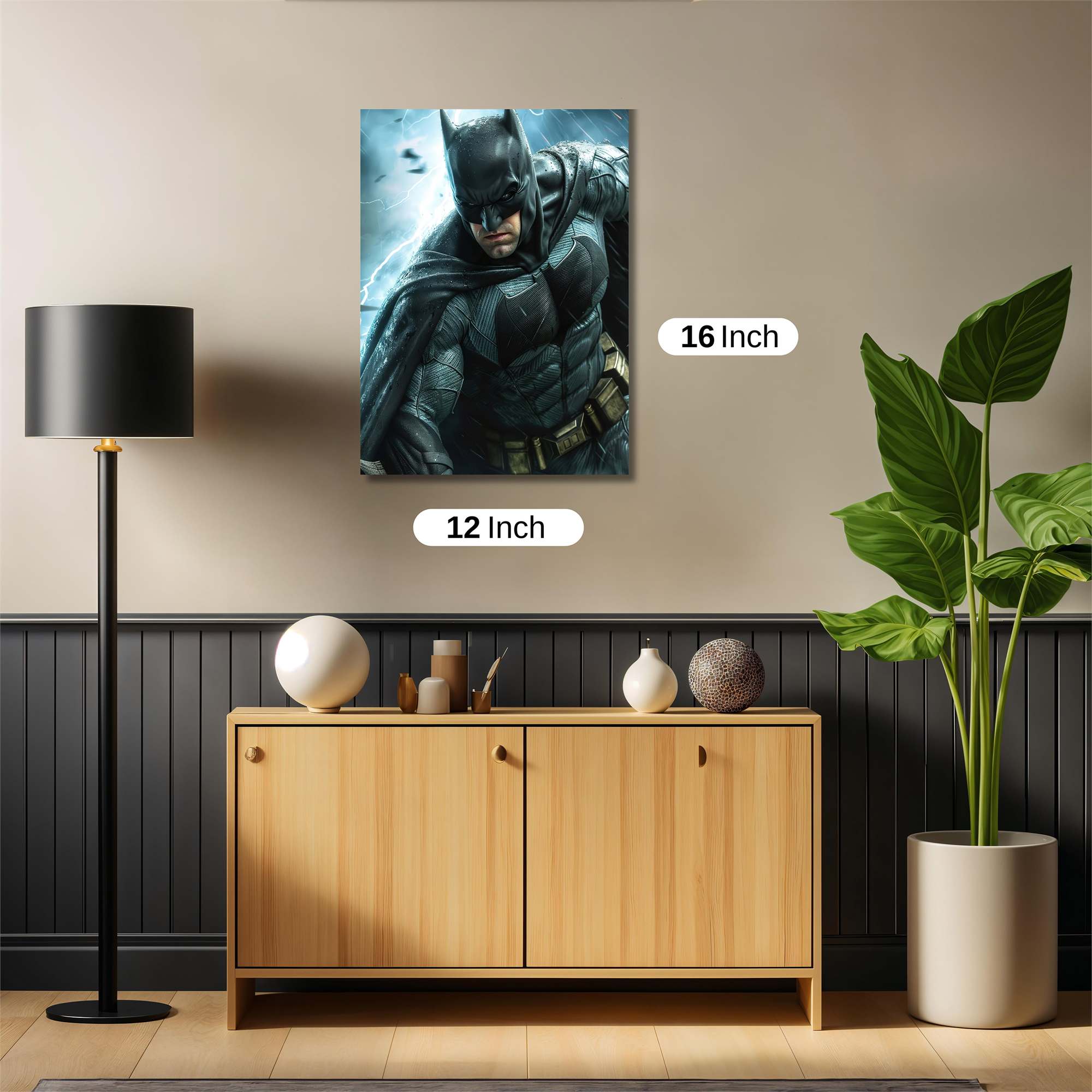 Batman Thunderous Safe Wall Magnetic / M
