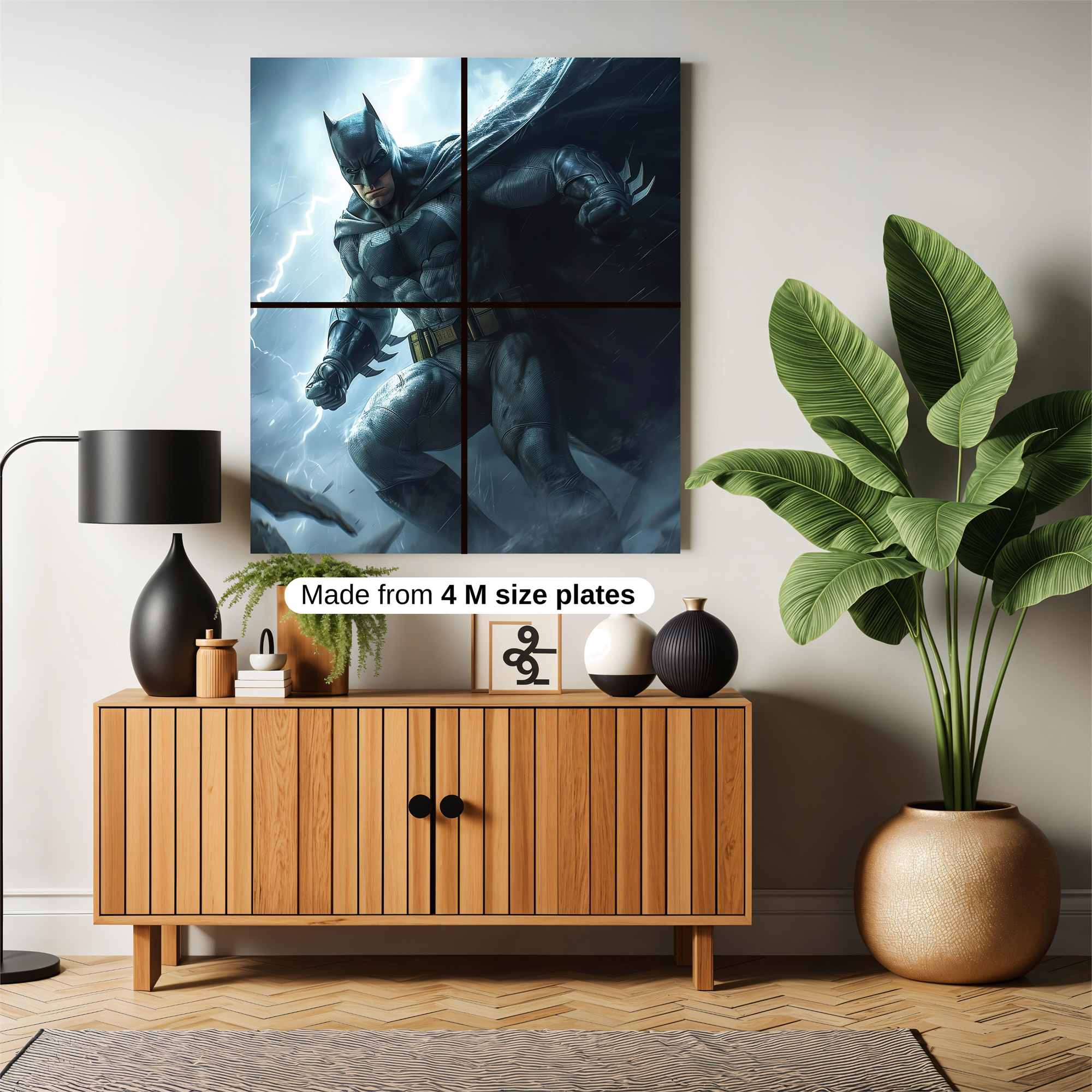 Batman Thunderous Safe Wall Magnetic / M