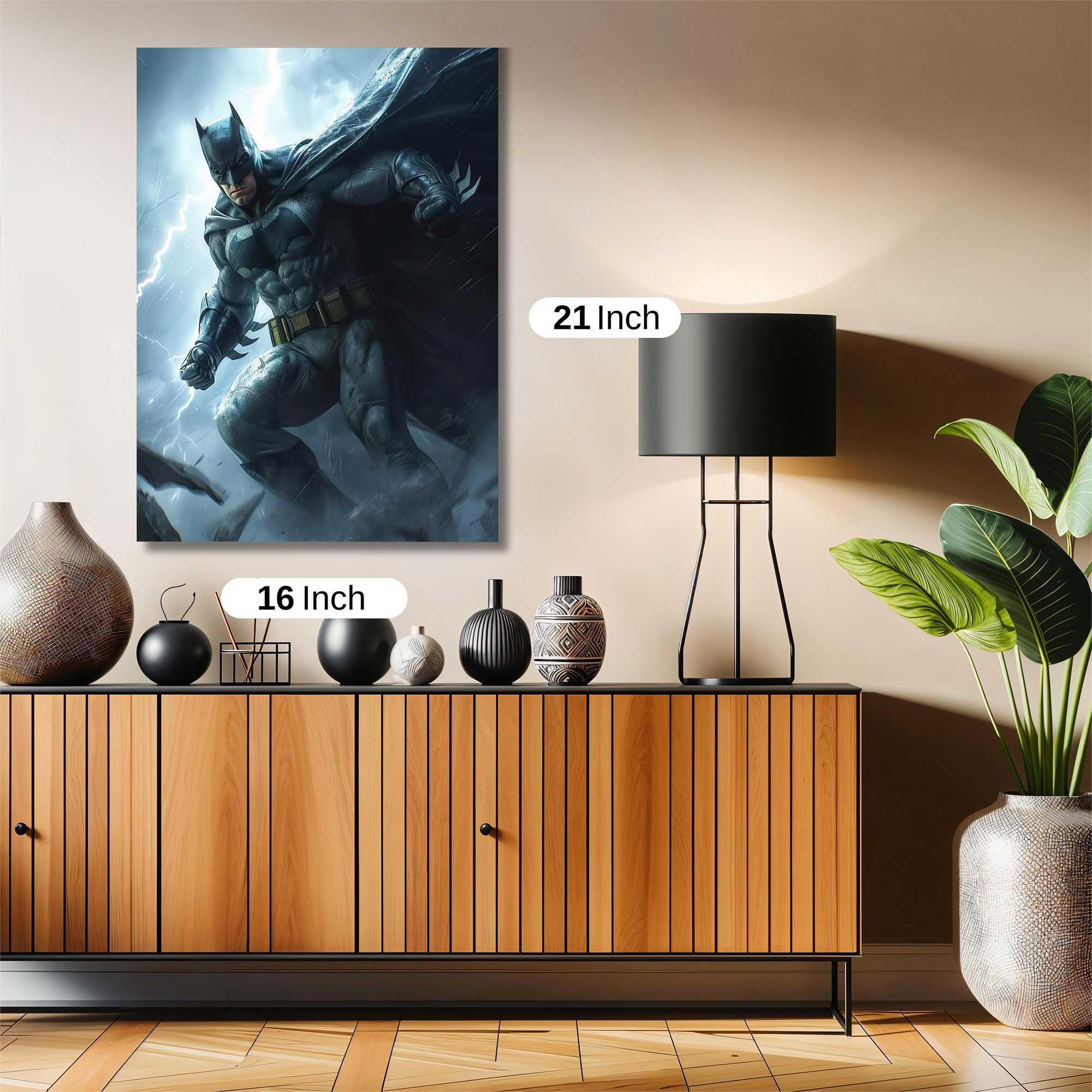 Batman Thunderous Safe Wall Magnetic / M