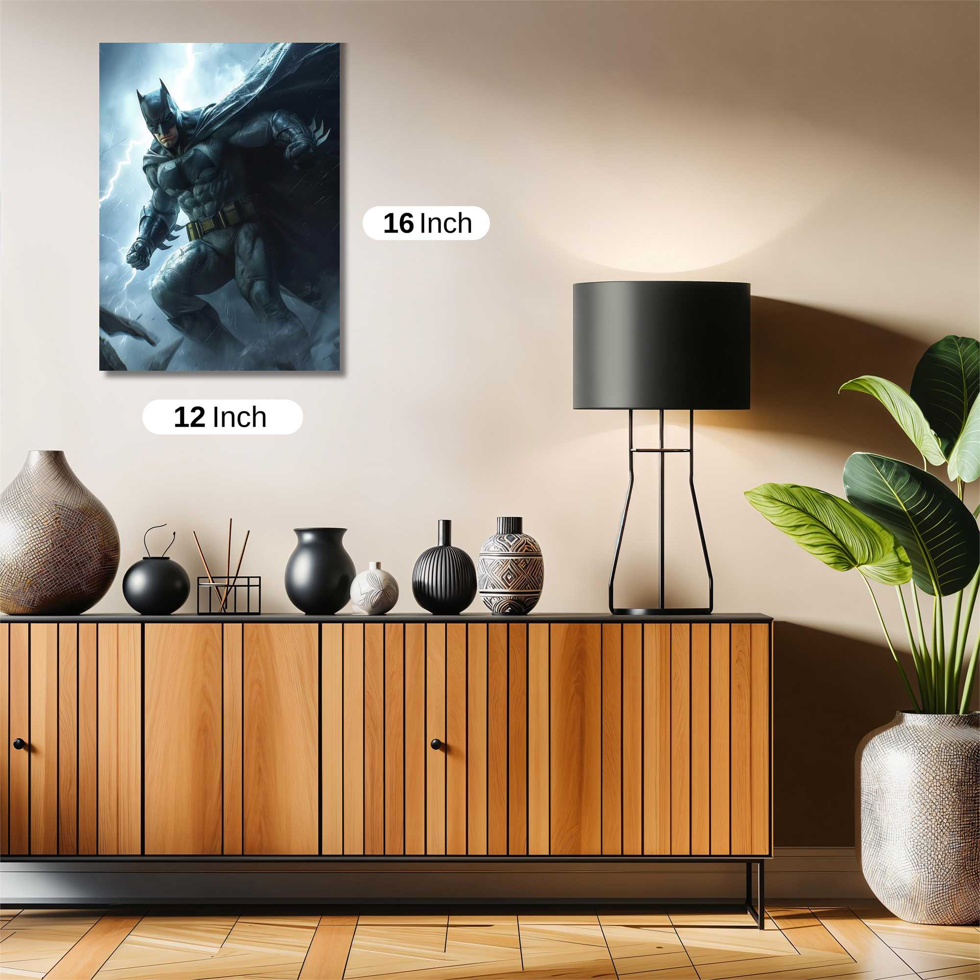Batman Thunderous Safe Wall Magnetic / M