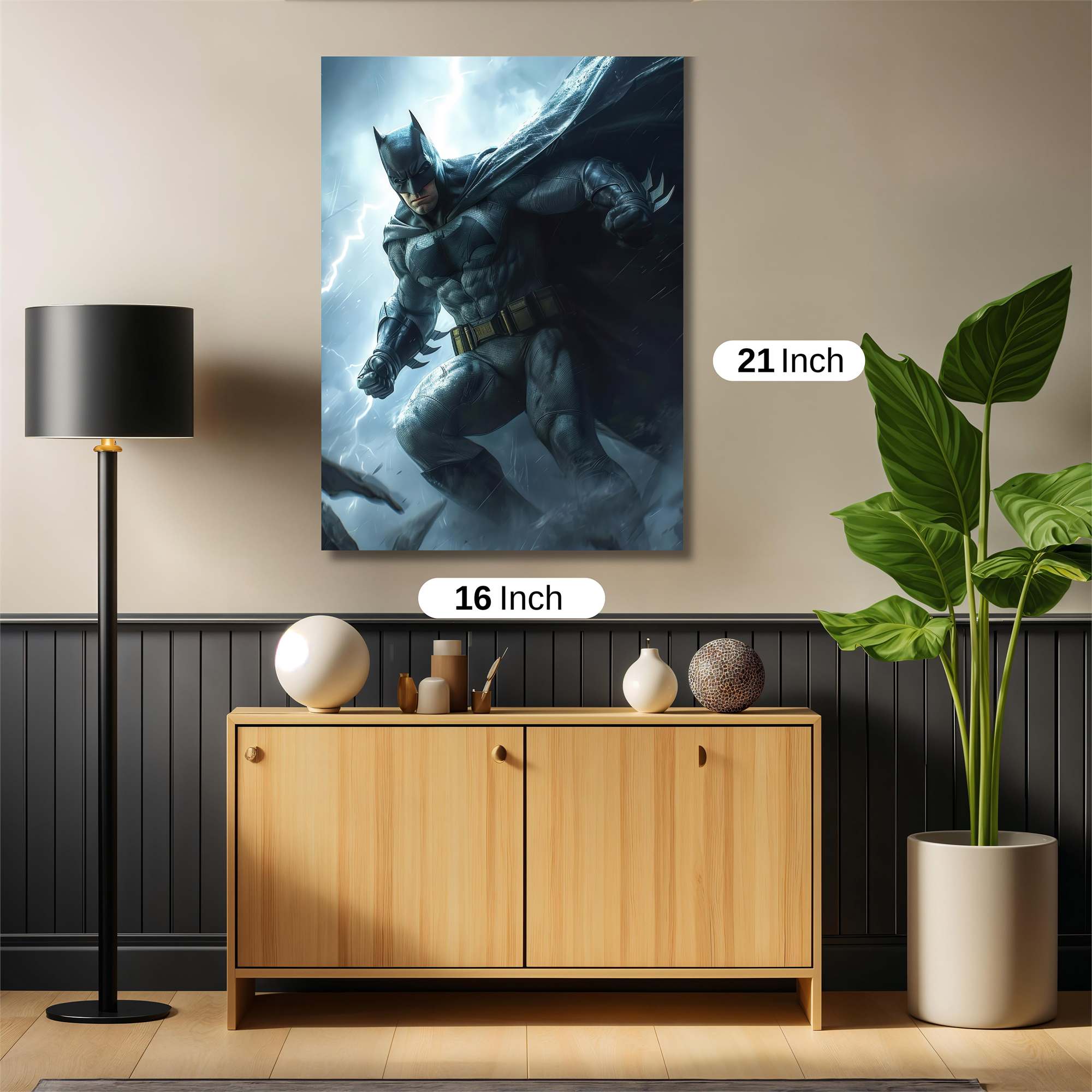 Batman Thunderous Safe Wall Magnetic / M