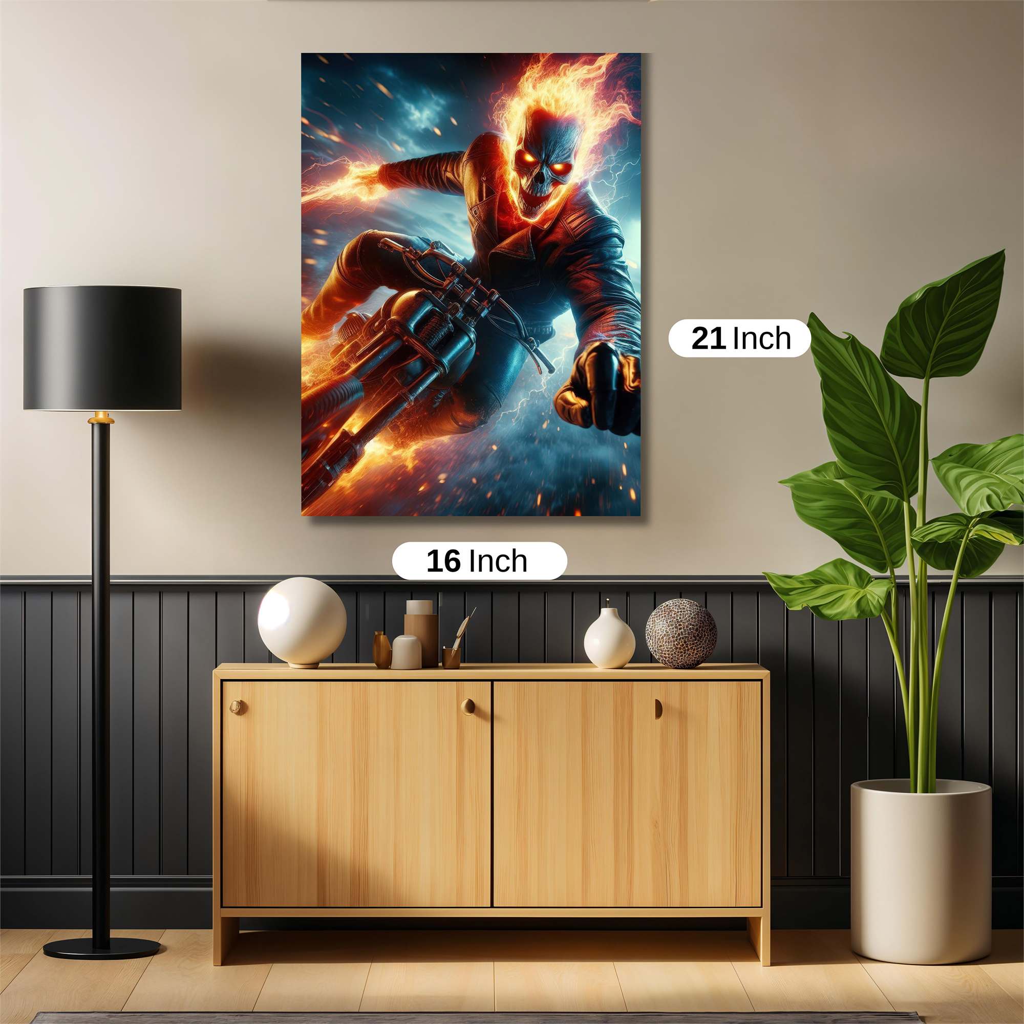 GhostRider Inferno Safe Wall Magnetic / M