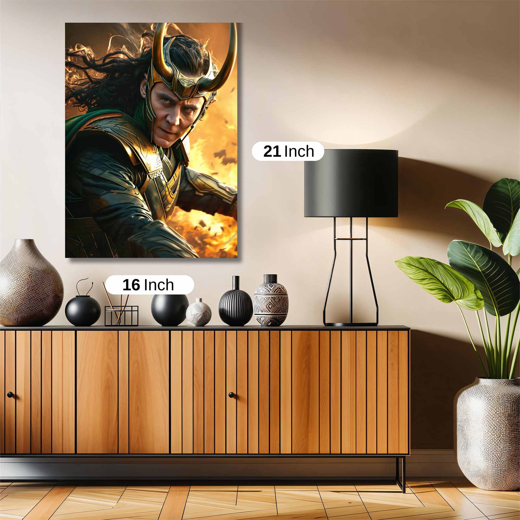 Loki Unleashed Safe Wall Magnetic / M