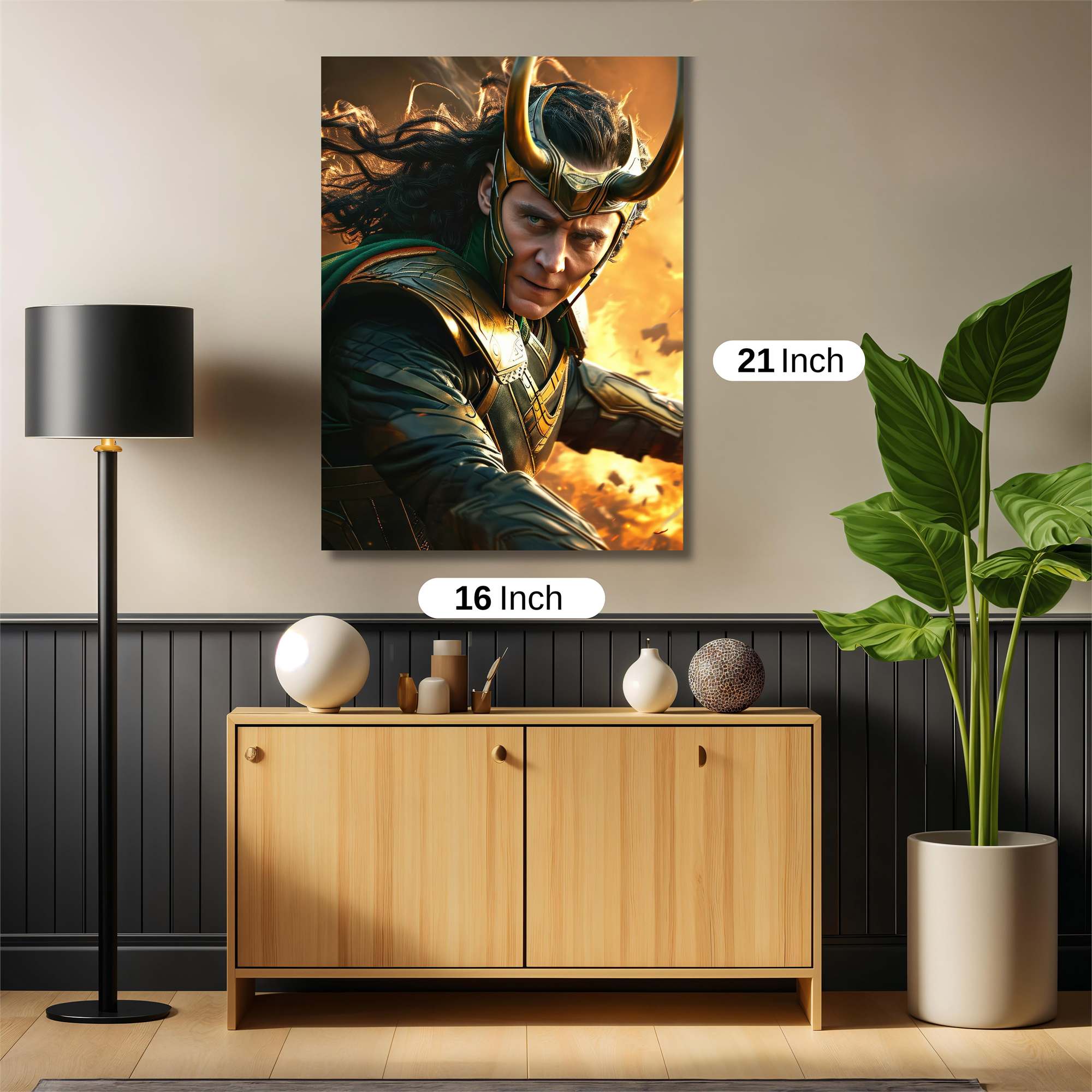 Loki Unleashed Safe Wall Magnetic / M