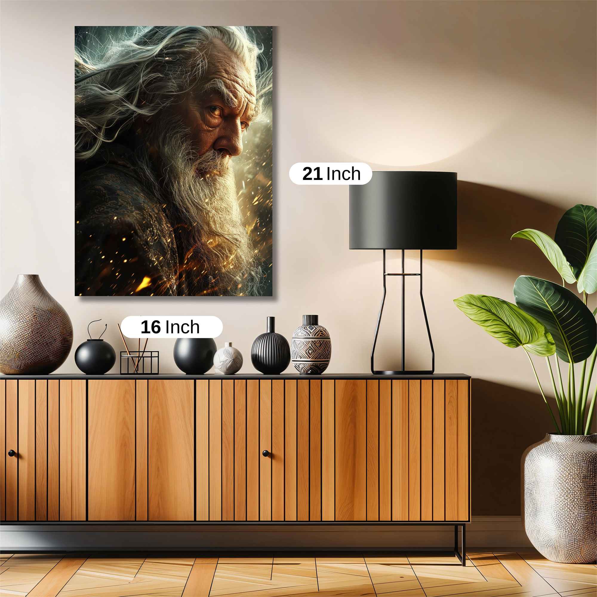 Gandalf Tempestuous Safe Wall Magnetic / M