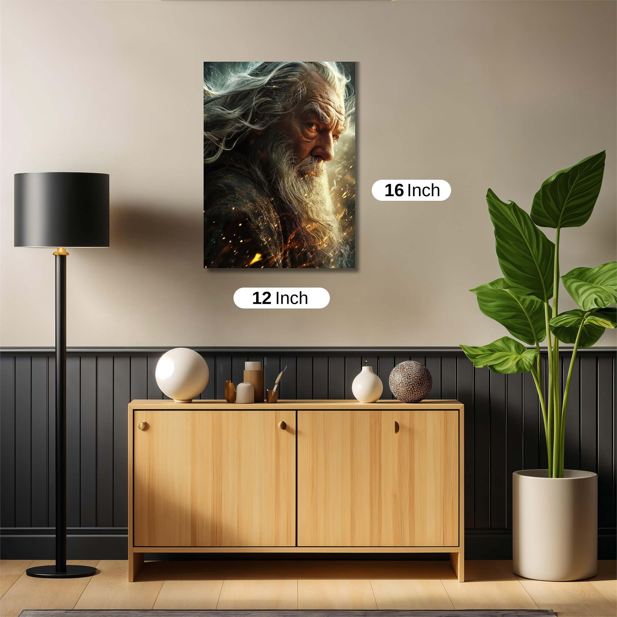 Gandalf Tempestuous Safe Wall Magnetic / M