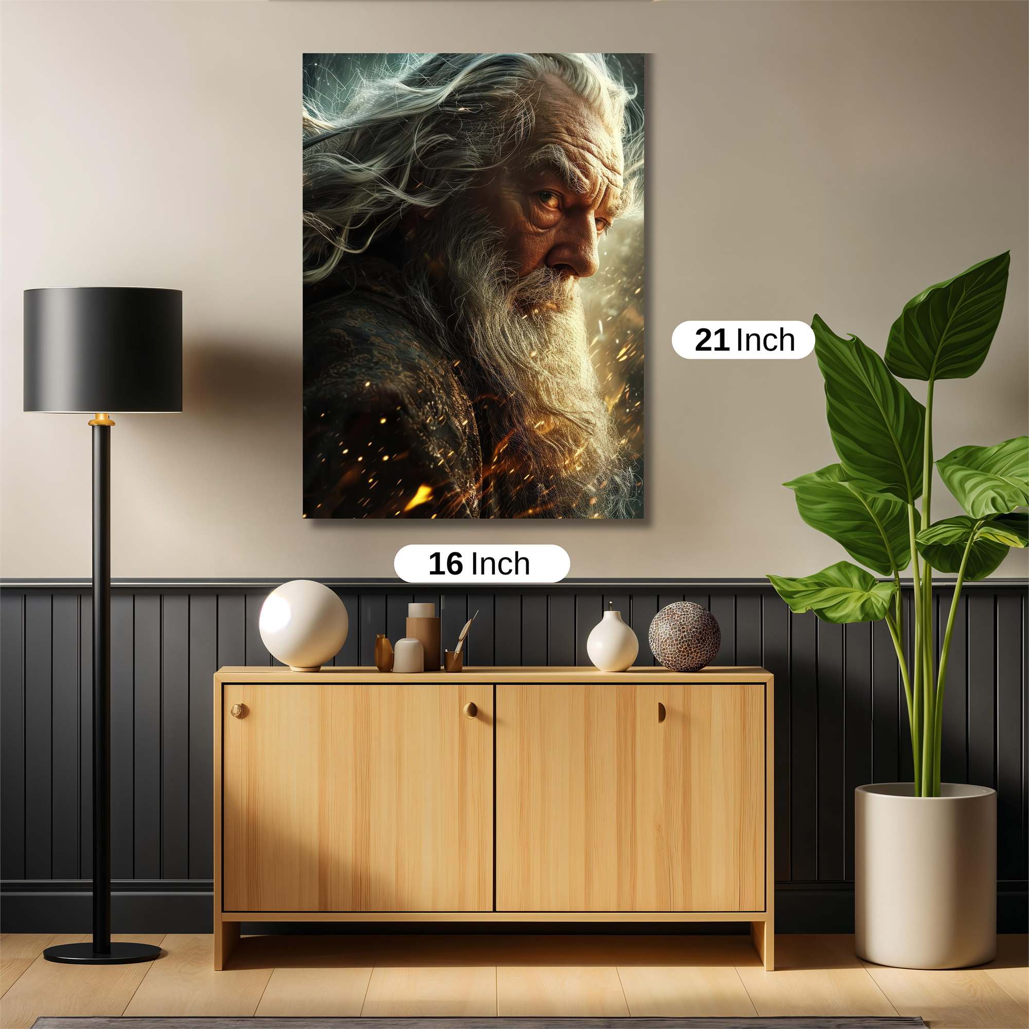 Gandalf Tempestuous Safe Wall Magnetic / M