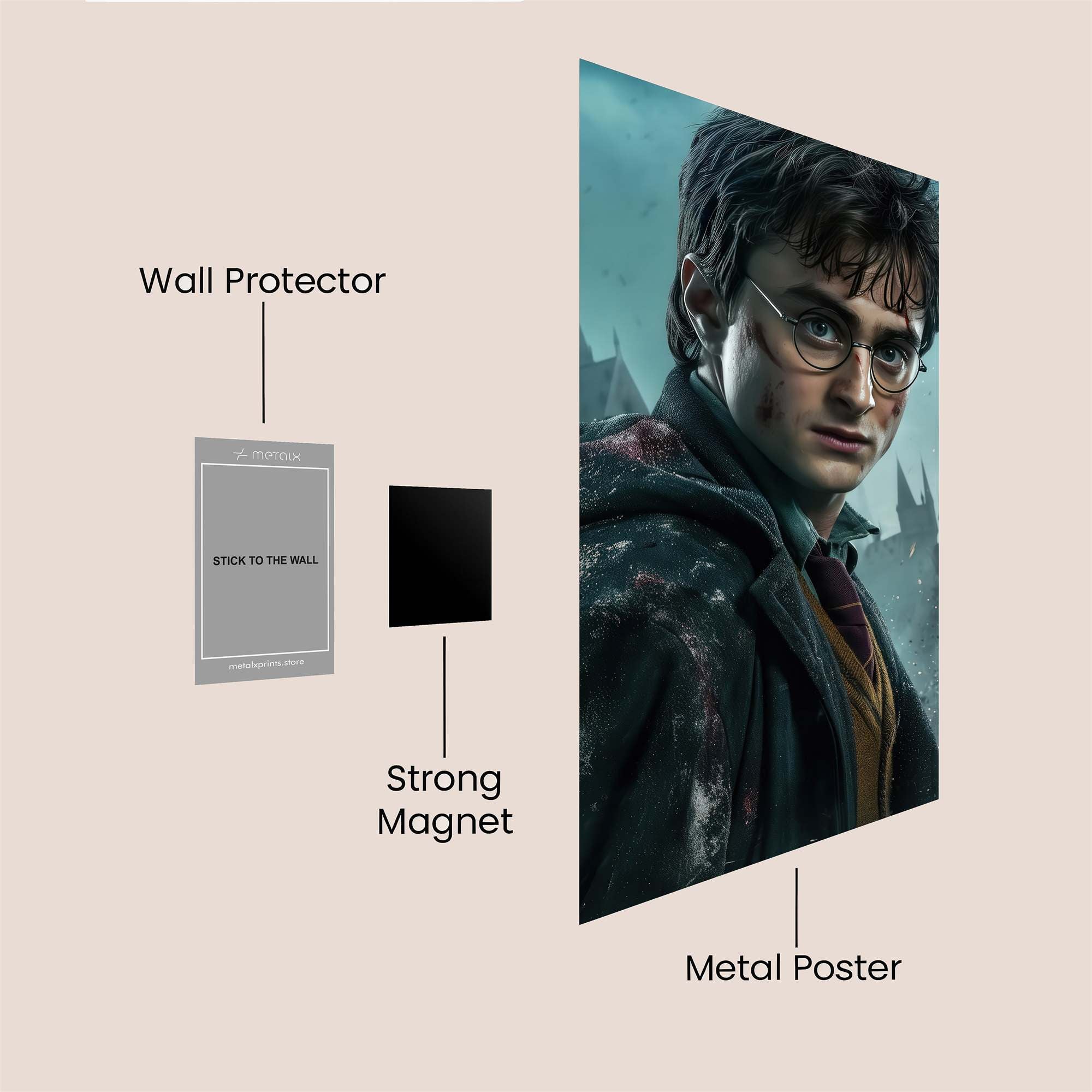 Harry Resolute Safe Wall Magnetic / M