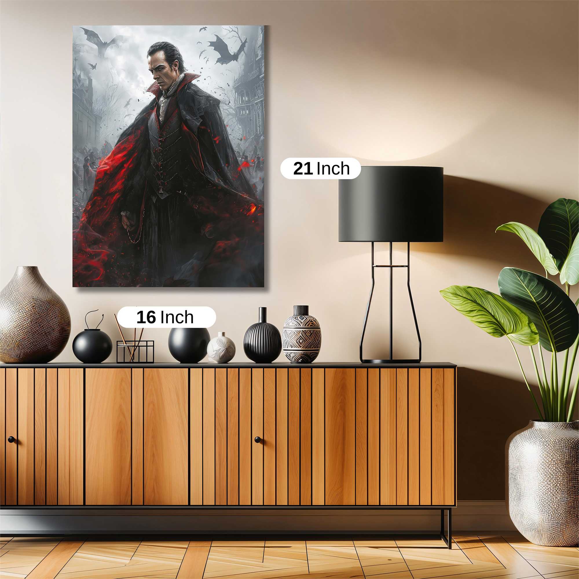 Dracula Brooding Safe Wall Magnetic / M