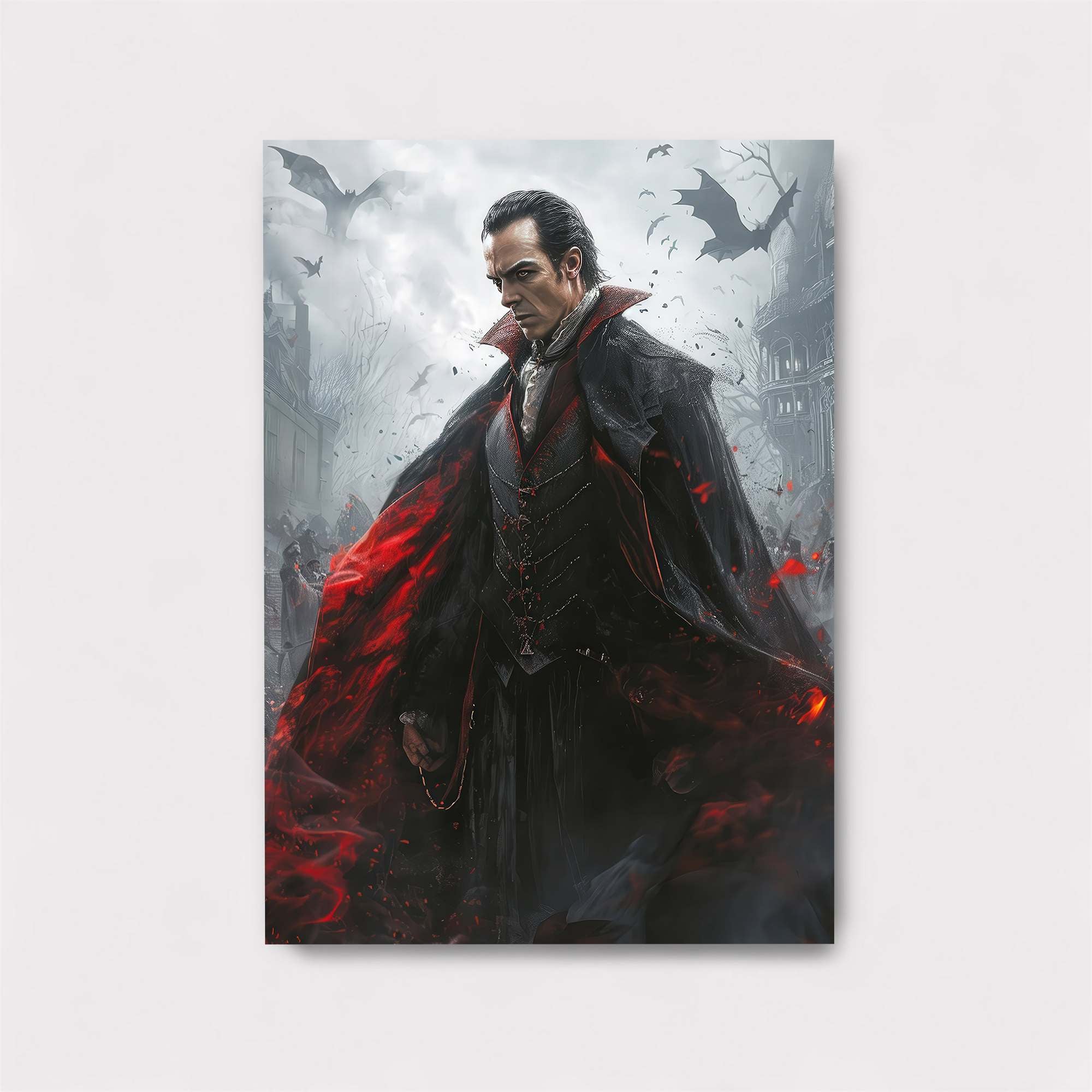 Dracula Brooding Safe Wall Magnetic / M