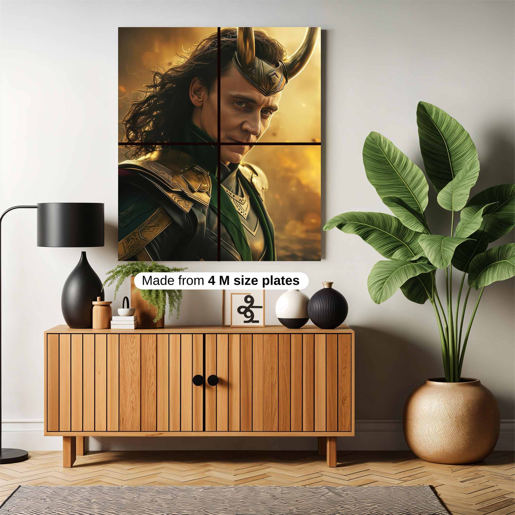 Loki Brooding Safe Wall Magnetic / M