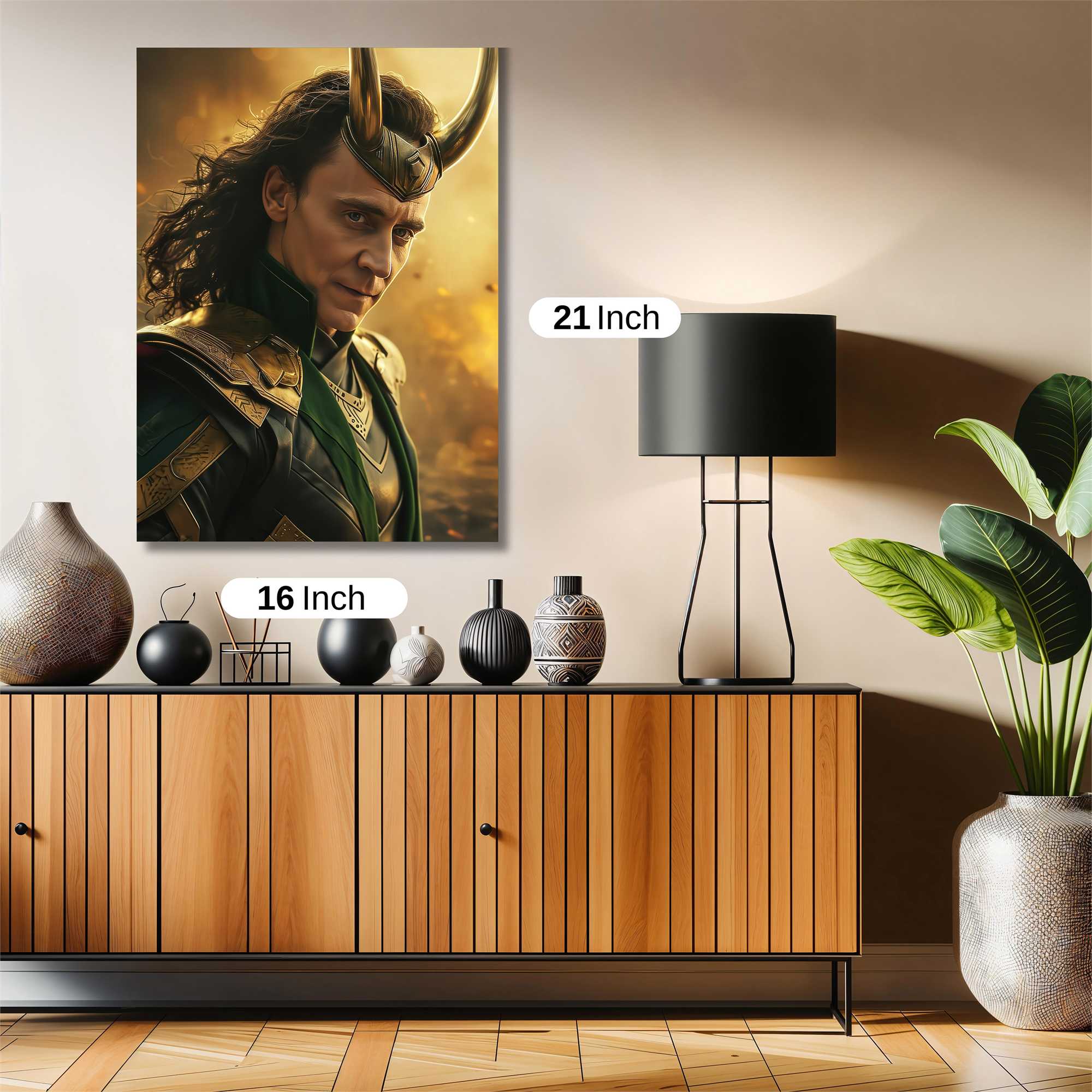 Loki Brooding Safe Wall Magnetic / M