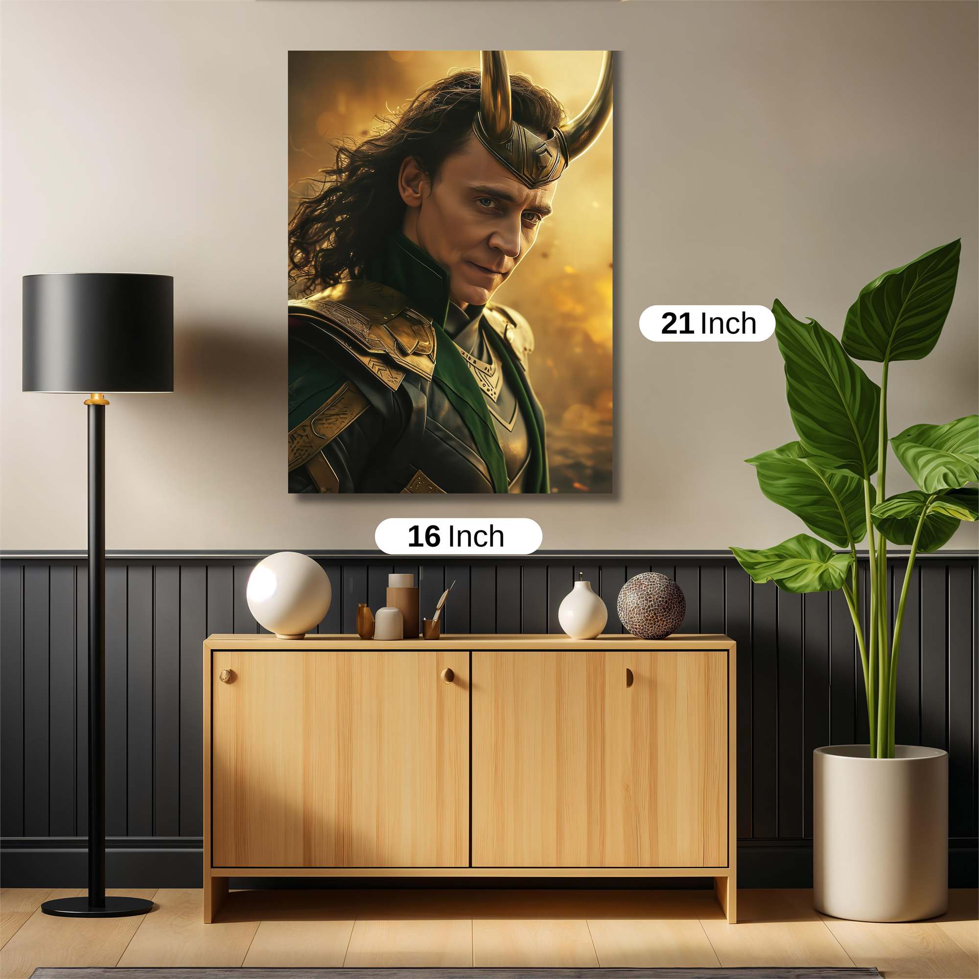 Loki Brooding Safe Wall Magnetic / M