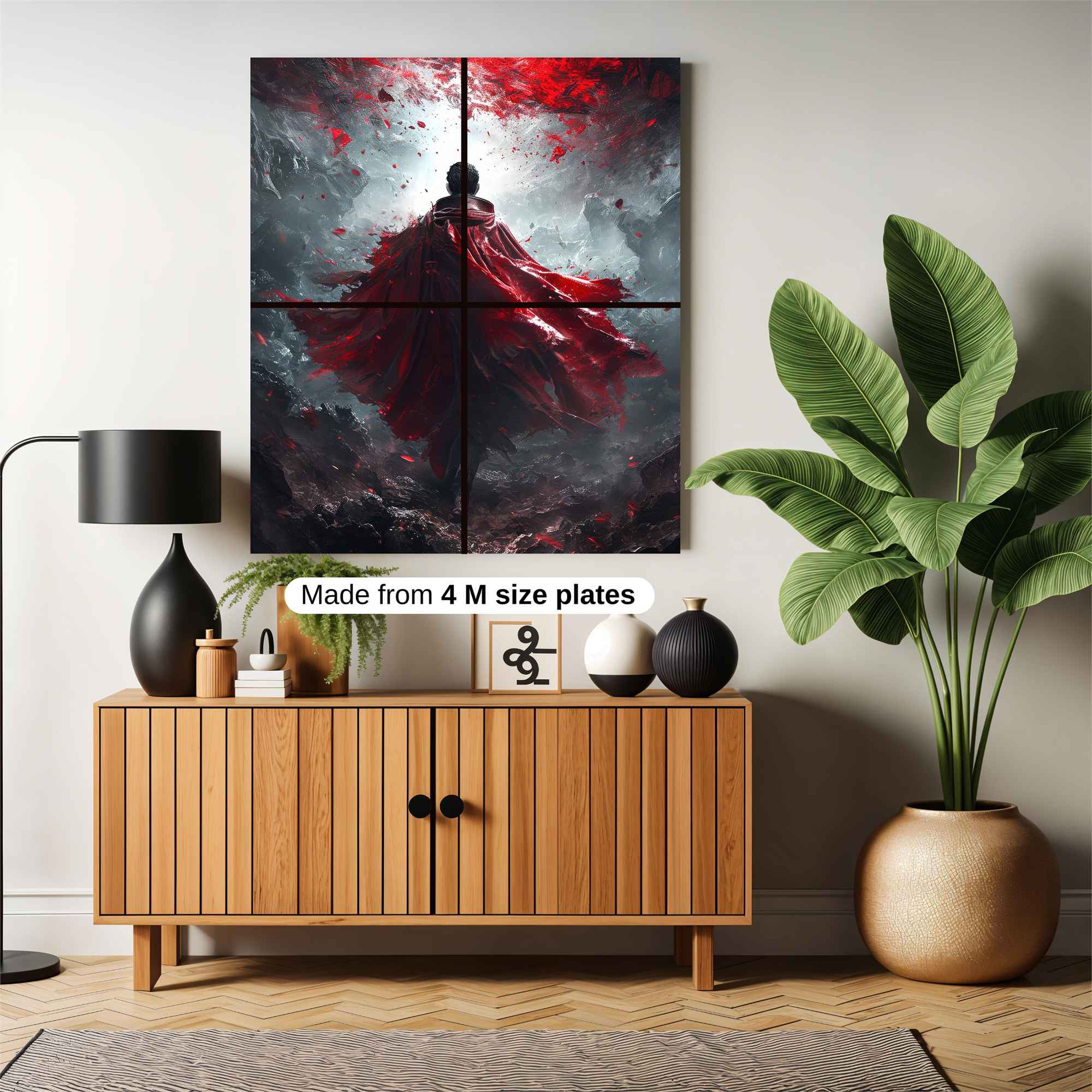 Crimson Ascent Safe Wall Magnetic / M