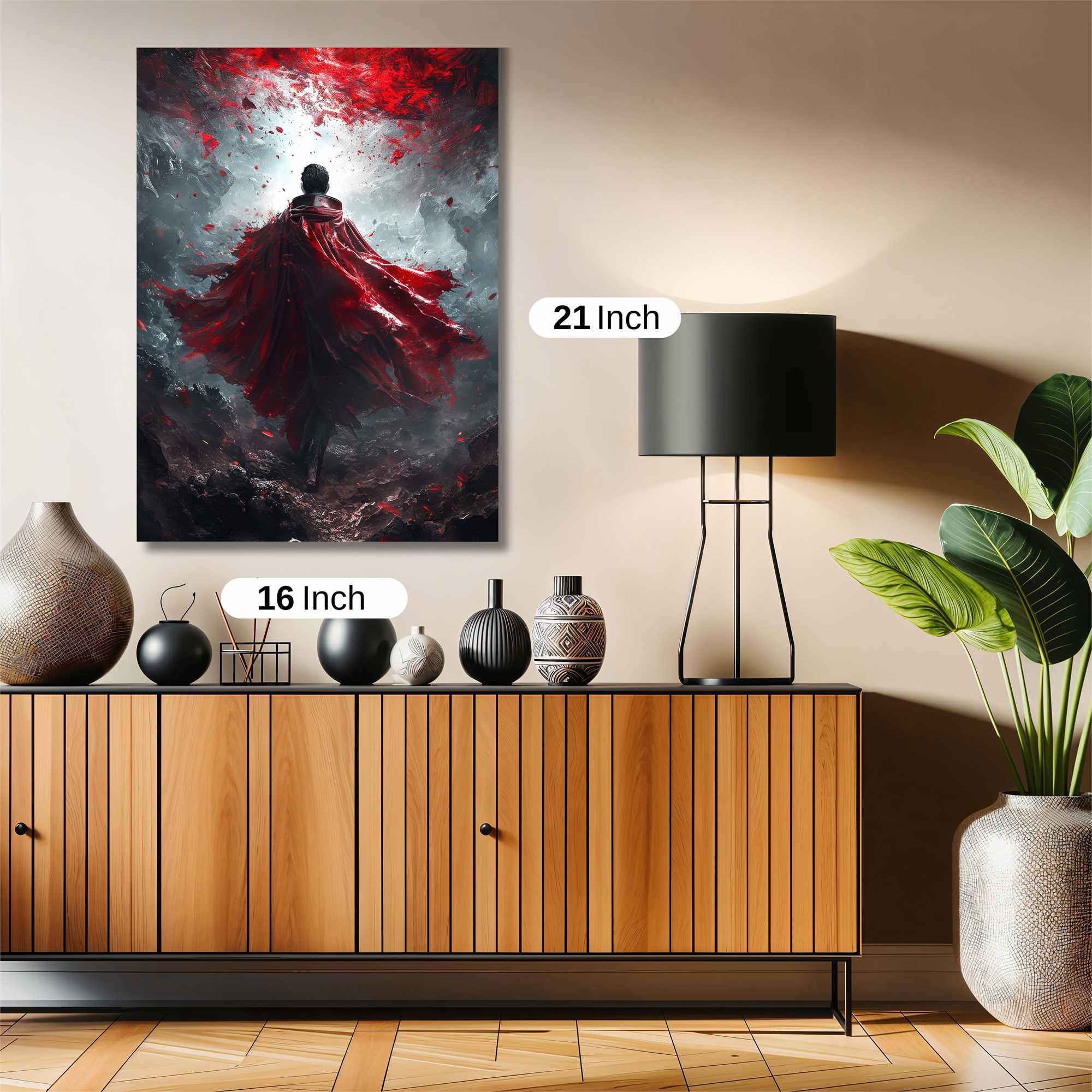 Crimson Ascent Safe Wall Magnetic / M