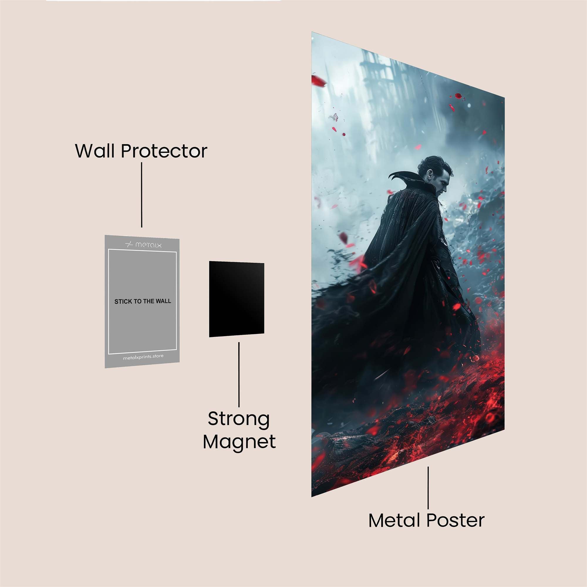 Dracula Ascending Safe Wall Magnetic / M