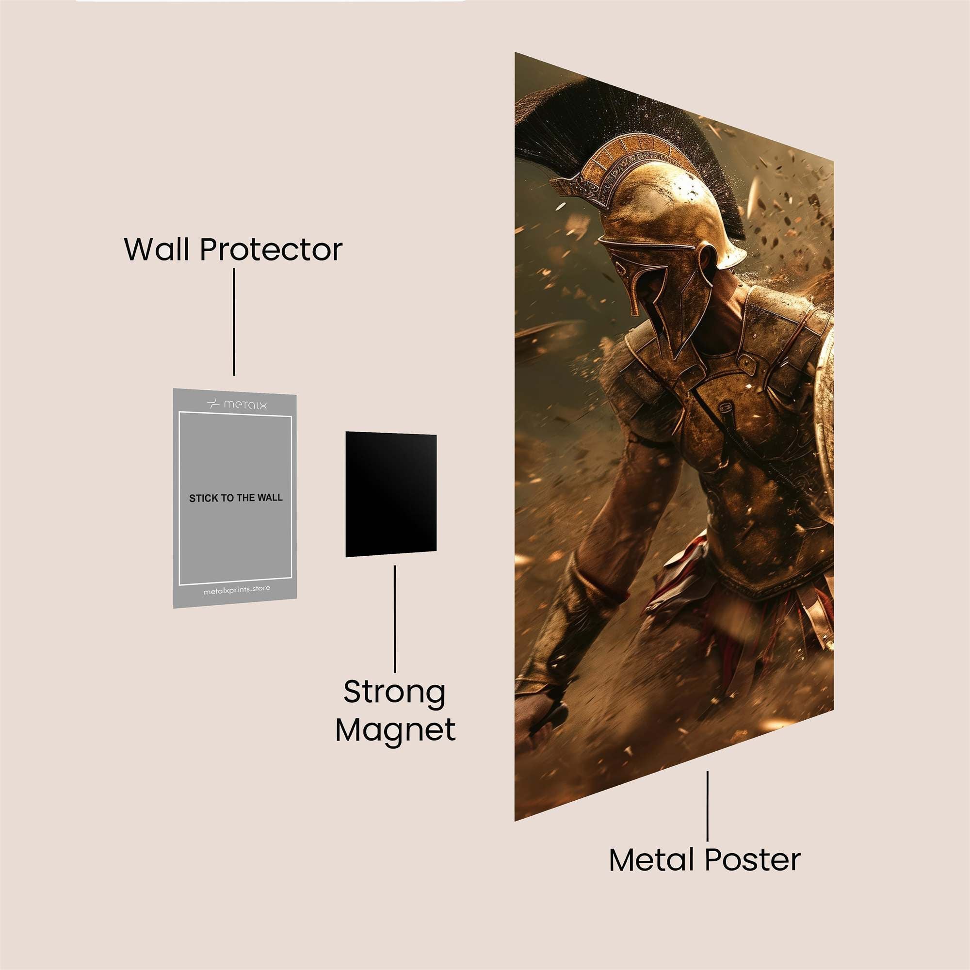 Spartan Valor Safe Wall Magnetic / M
