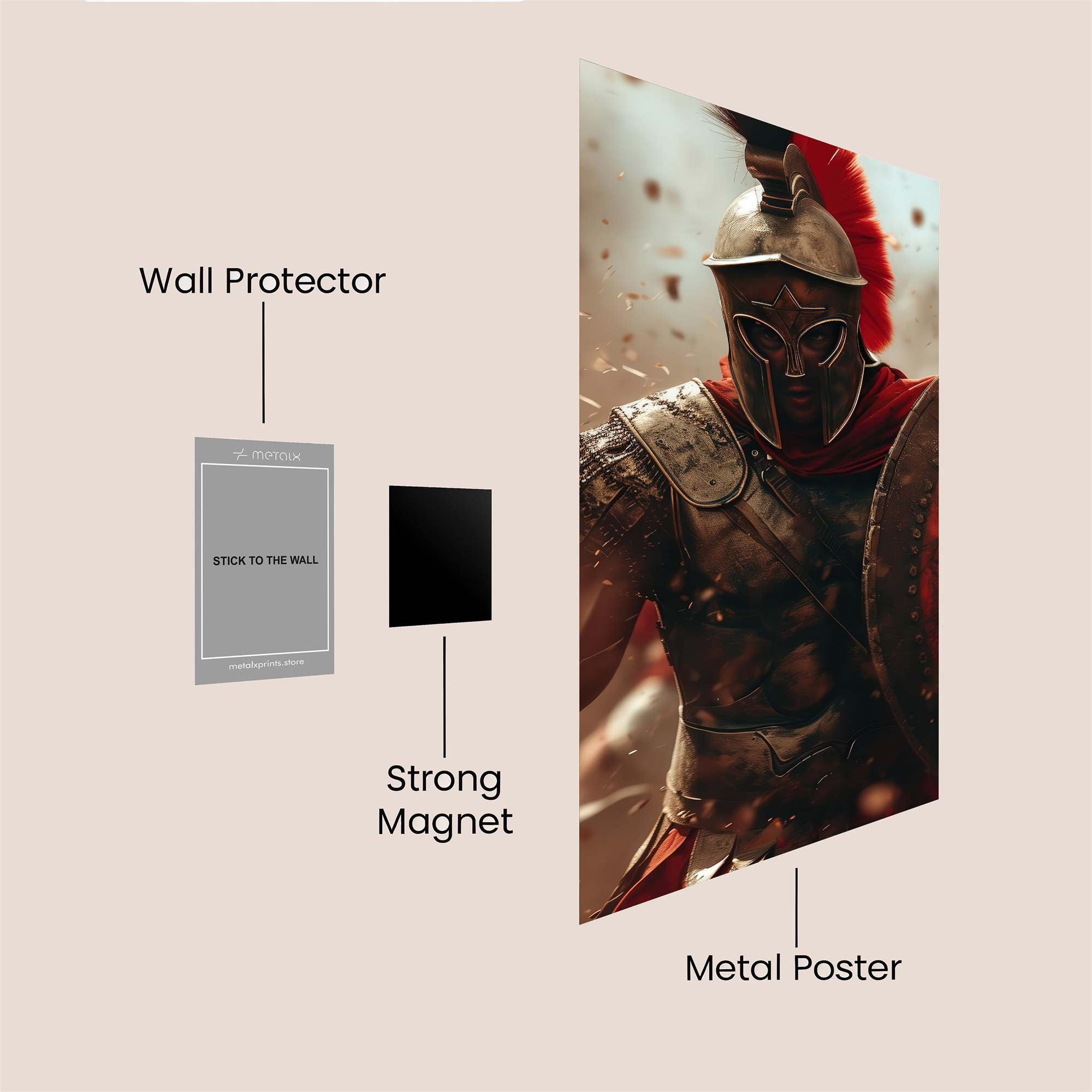 Spartan Valor Safe Wall Magnetic / M
