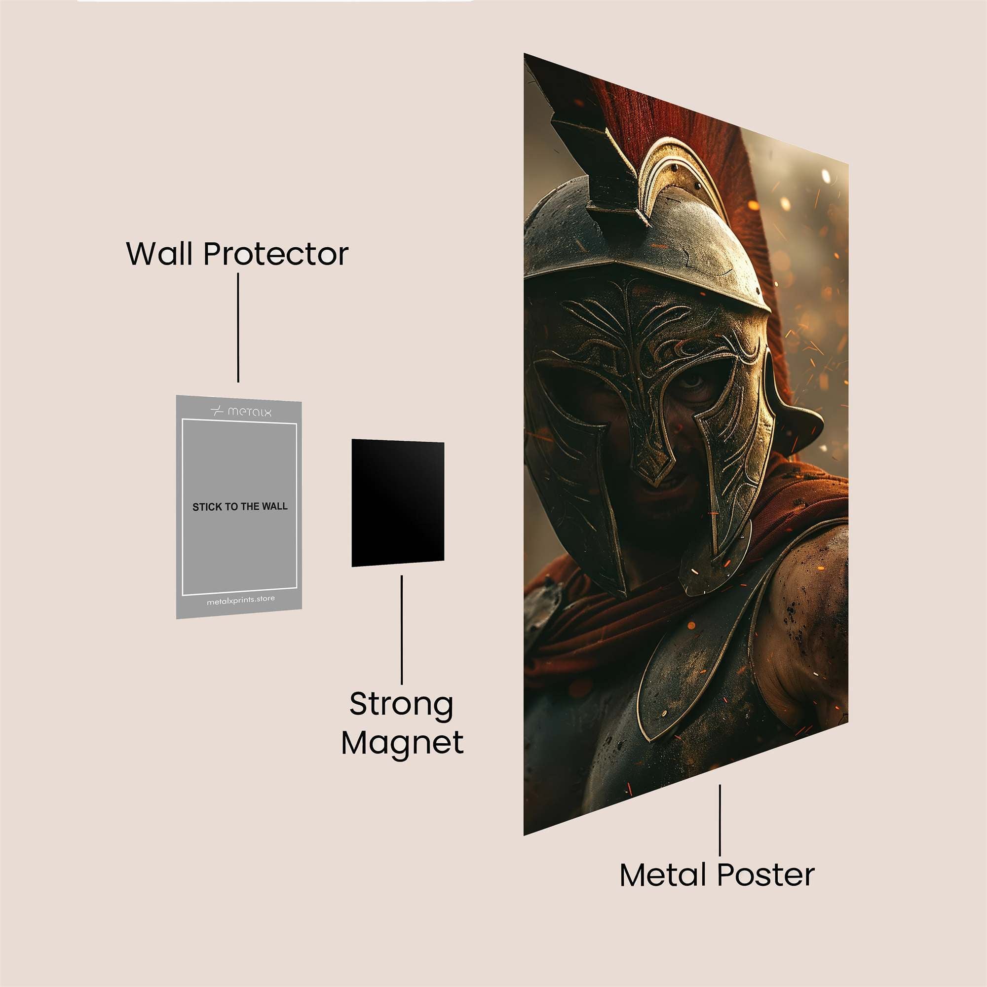Spartan Valor Safe Wall Magnetic / M