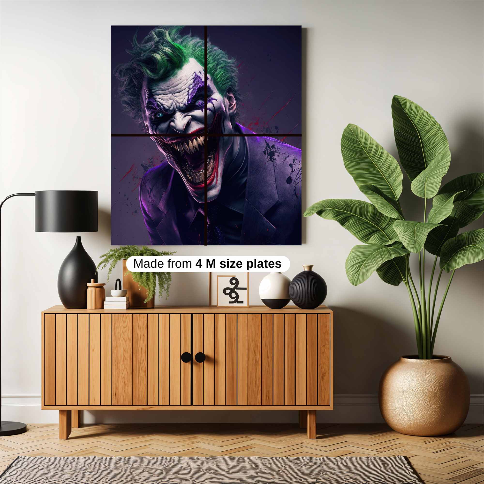 Joker Maniac Safe Wall Magnetic / M