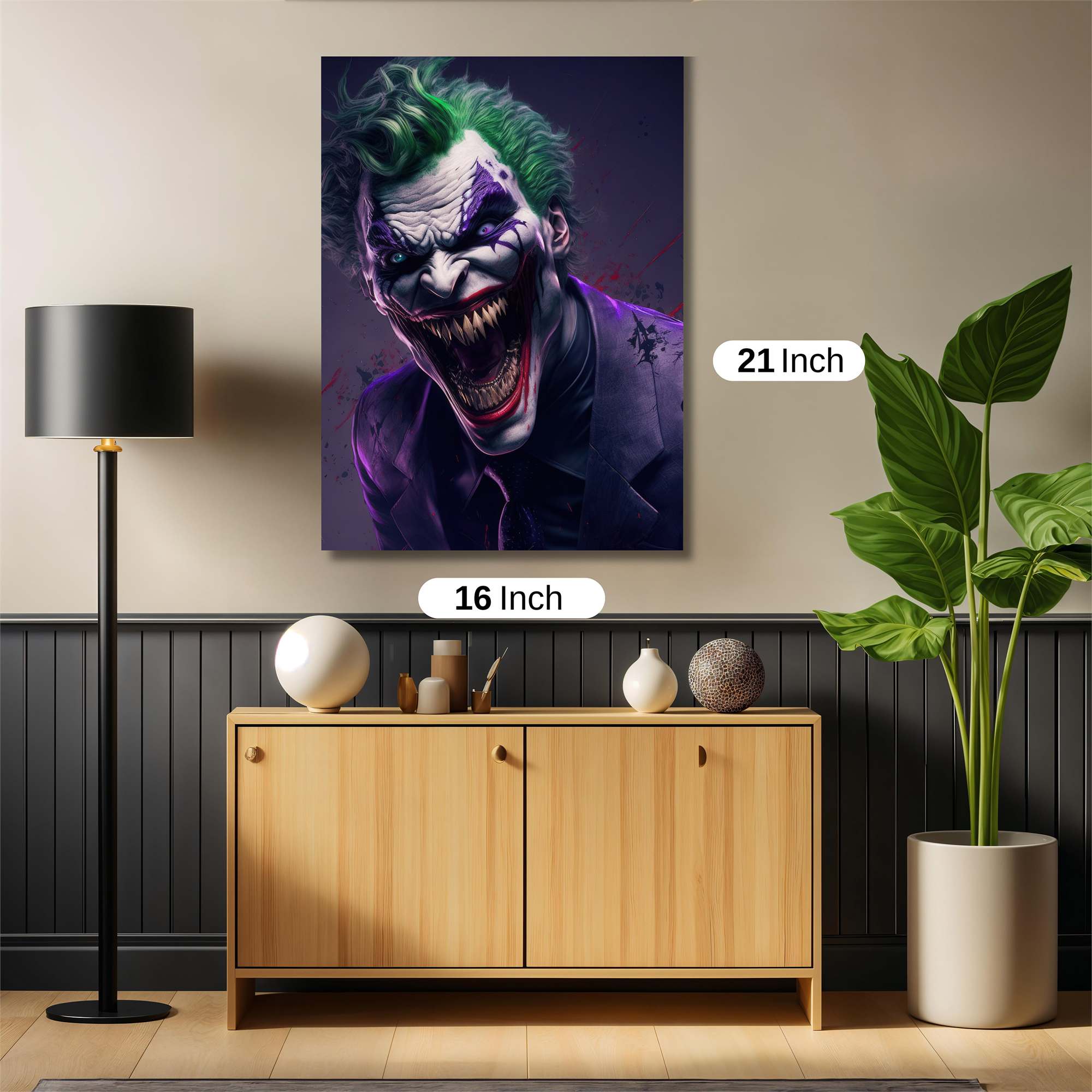 Joker Maniac Safe Wall Magnetic / M