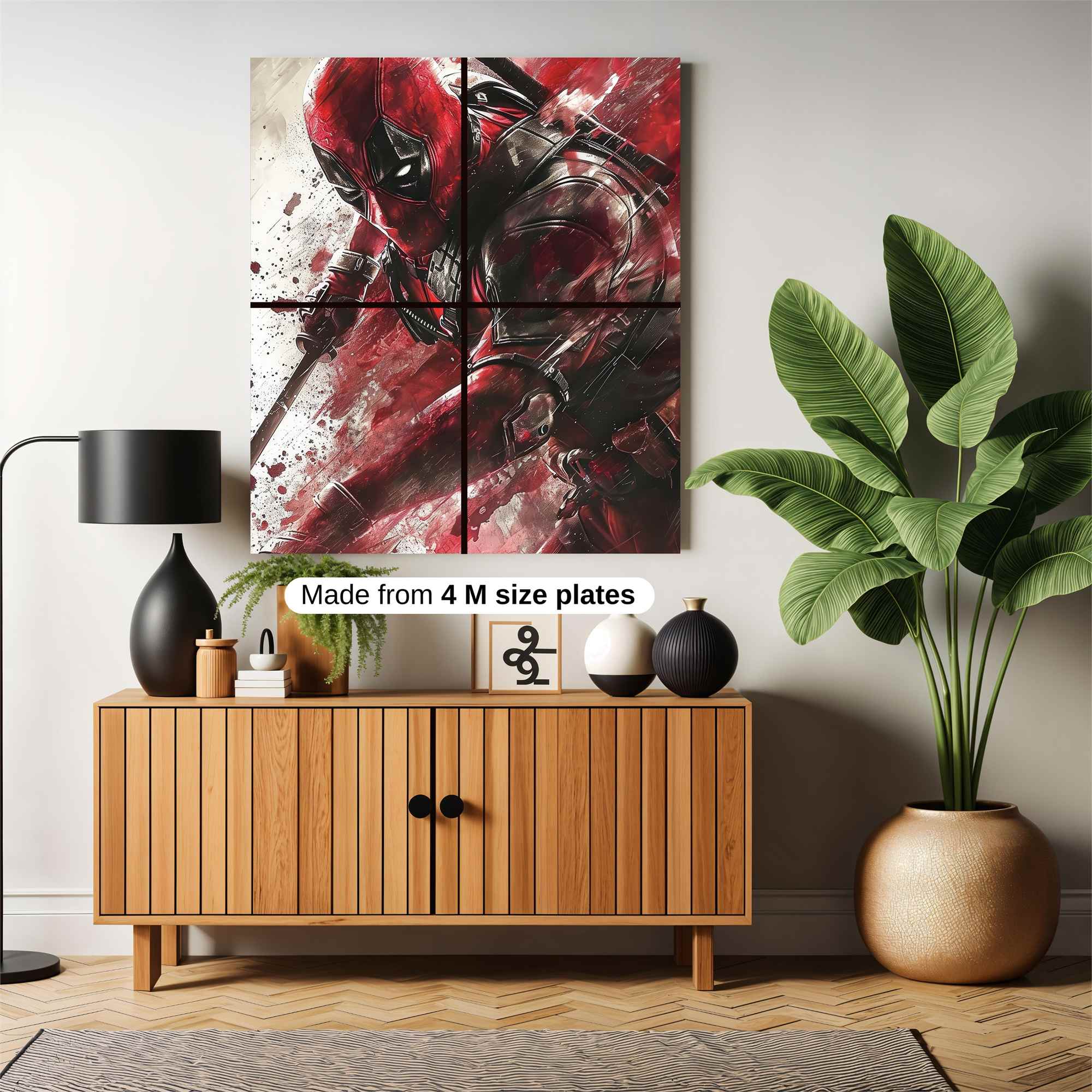 Deadpool Frenzy Safe Wall Magnetic / M