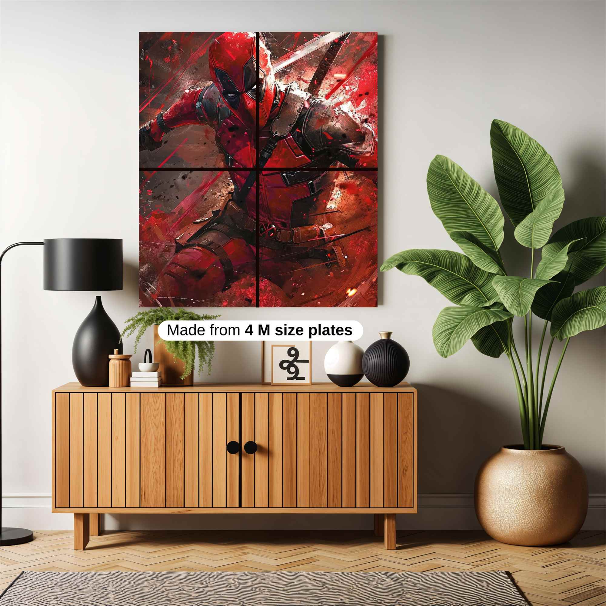 Deadpool Frenzy Safe Wall Magnetic / M