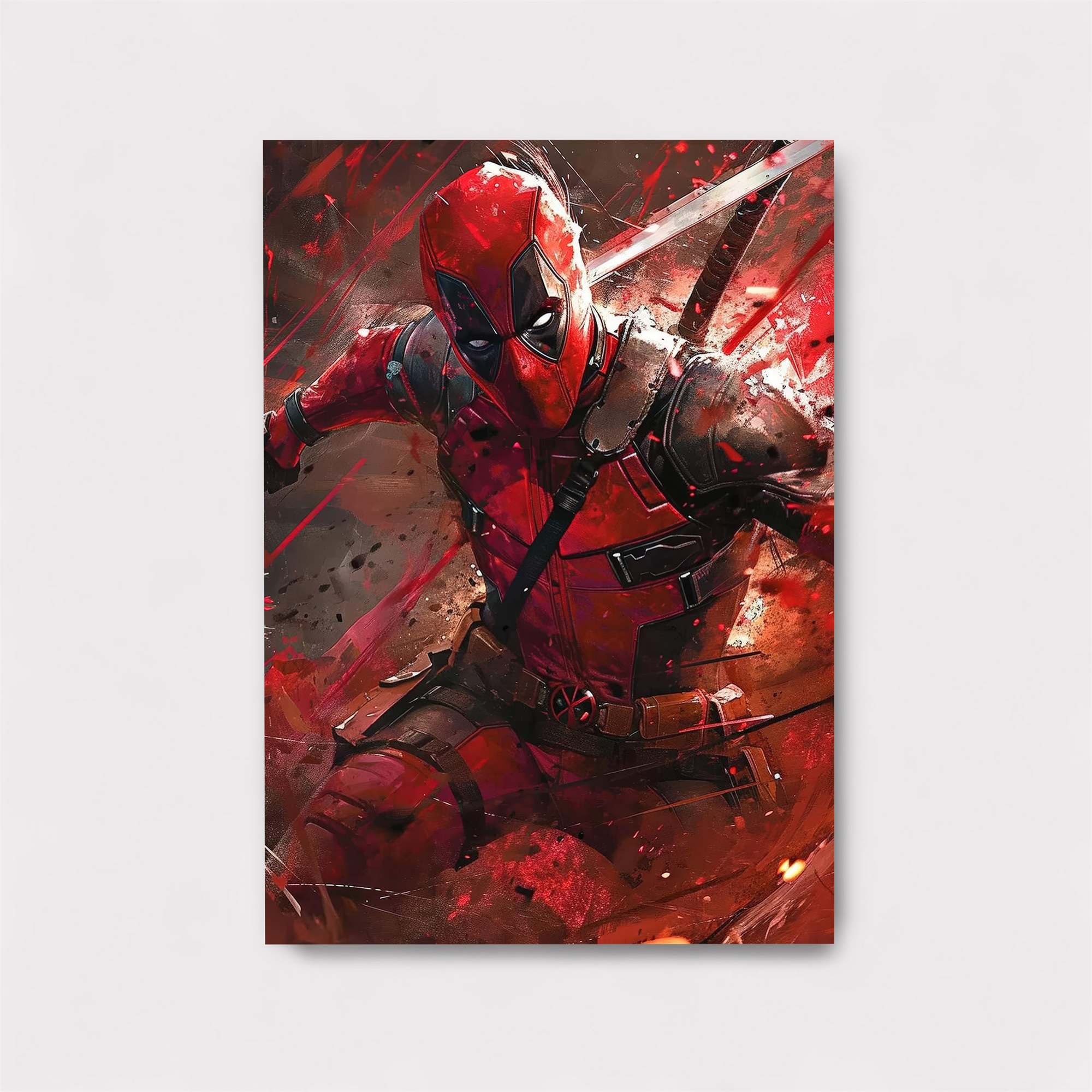 Deadpool Frenzy Safe Wall Magnetic / M