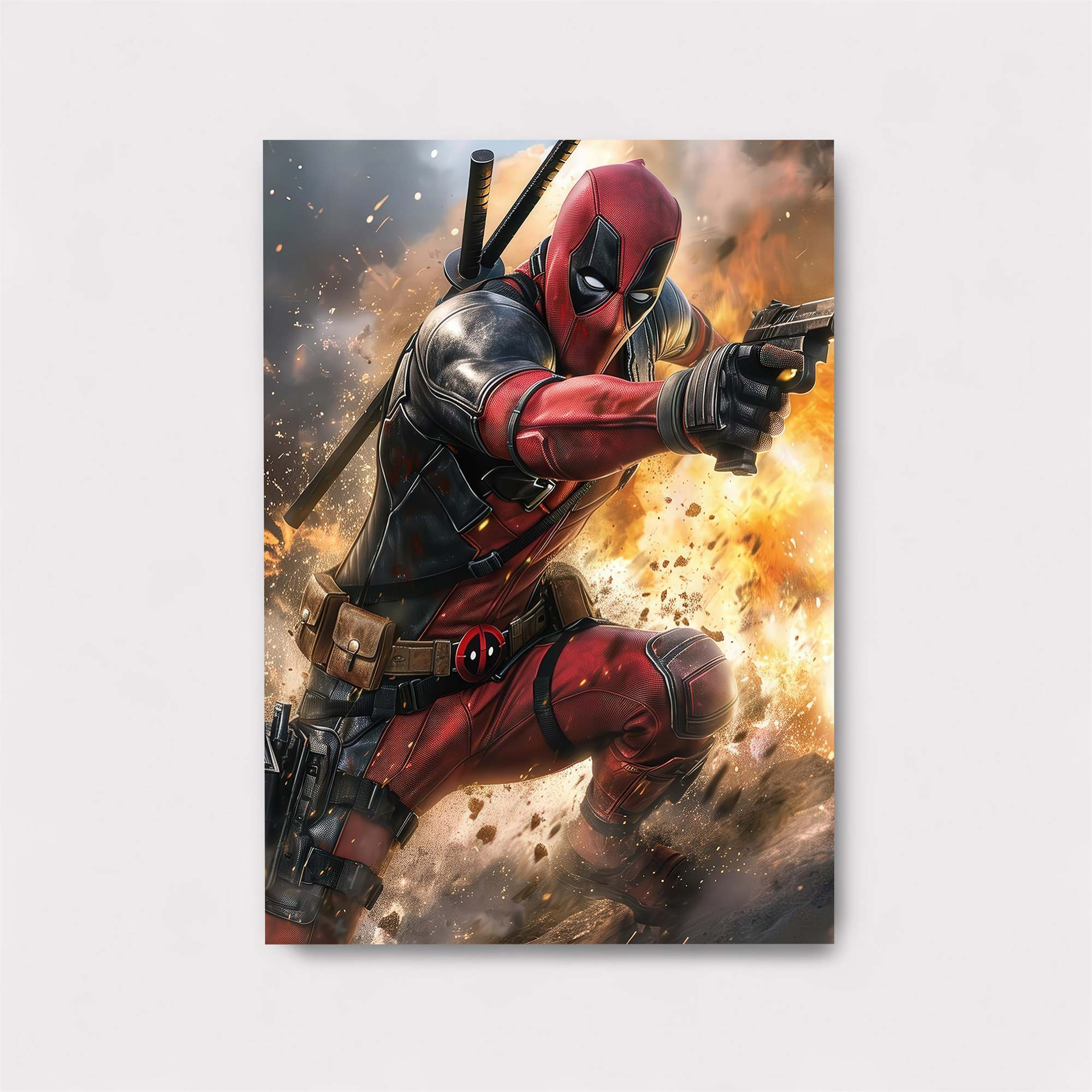 Deadpool Dynamic Safe Wall Magnetic / M